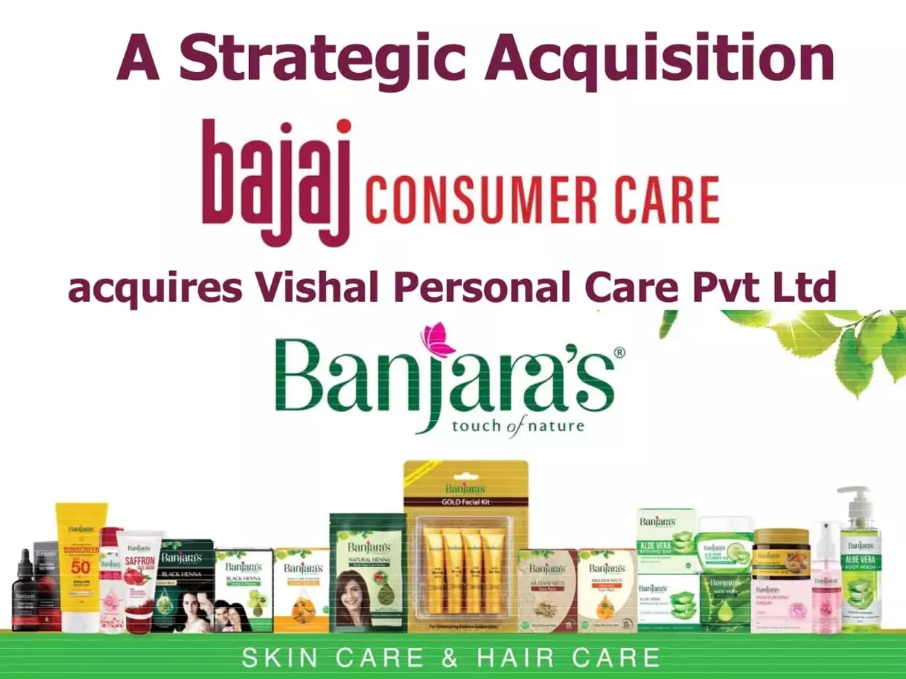 bajaj consumer care acquires vishal personal care bajaj consumer care acquires vishal personal care