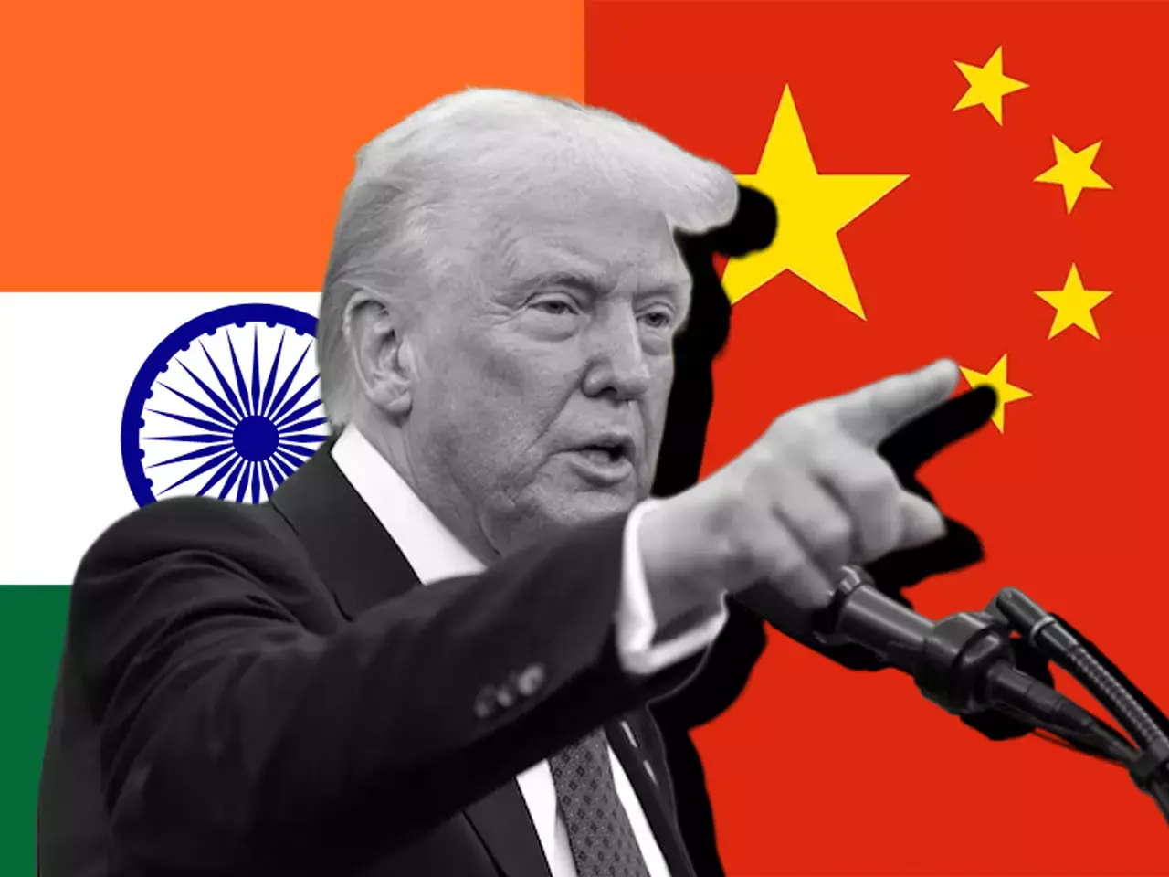 trump threatens to impose reciprocal tariffs on india and china
