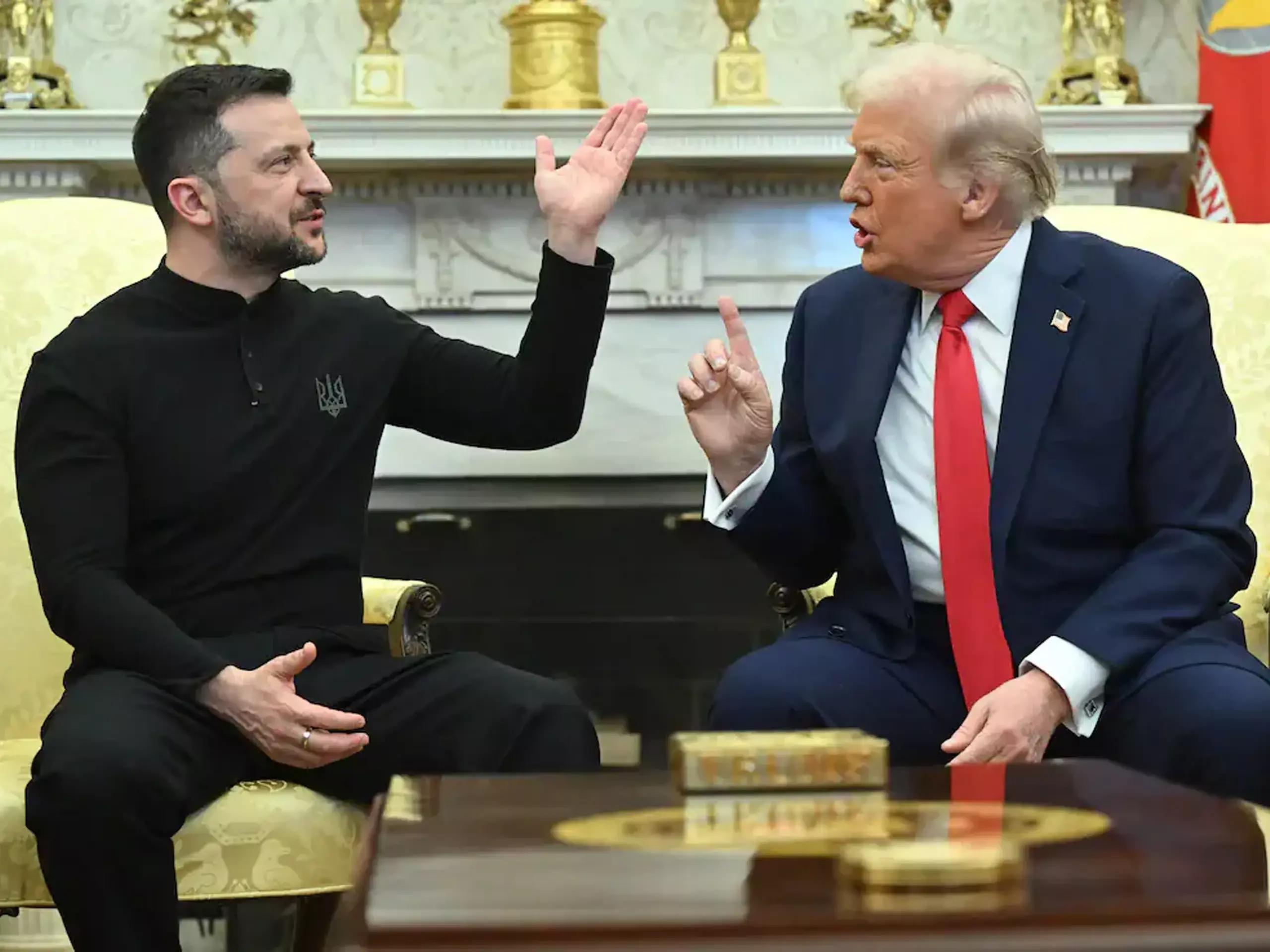 സെലന്‍സ്‌കി ട്രംപുമായി ഏറ്റുമുട്ടി;  കൂടിക്കാഴ്ച അലസിപ്പിരിഞ്ഞു