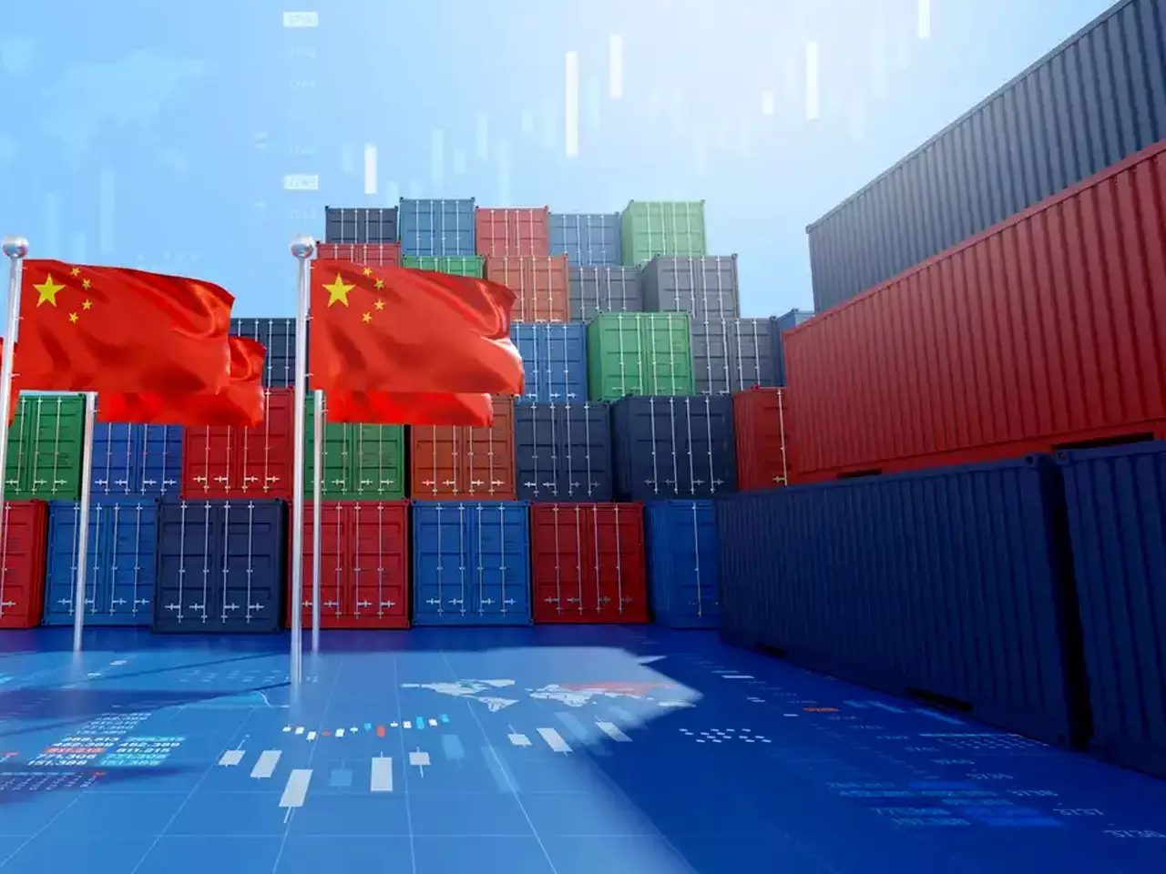 chinas exports and imports fell
