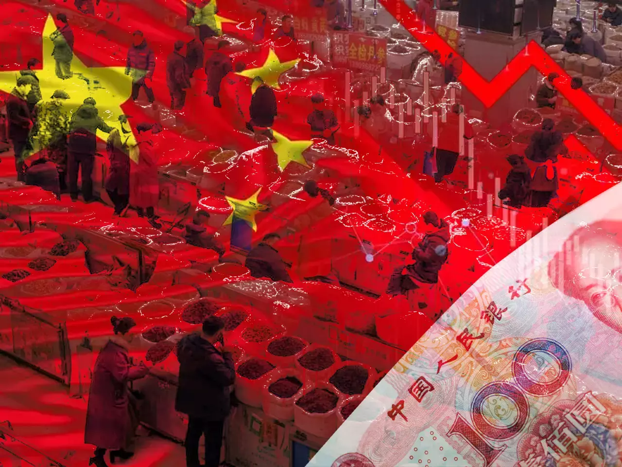 consumer prices fell in china