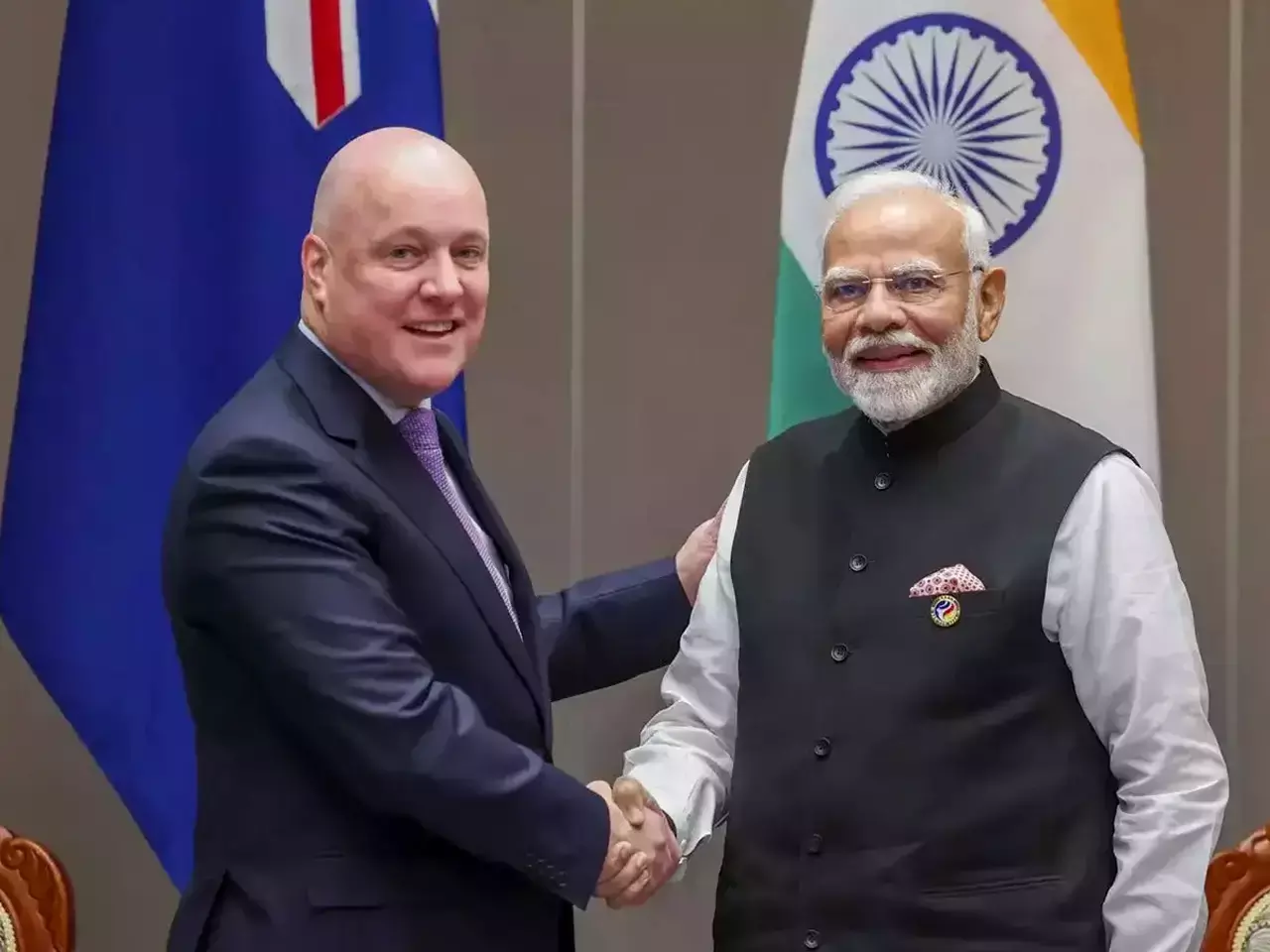 ന്യൂസിലാന്‍ഡ് പ്രധാനമന്ത്രി ഇന്ത്യയിലേക്ക്