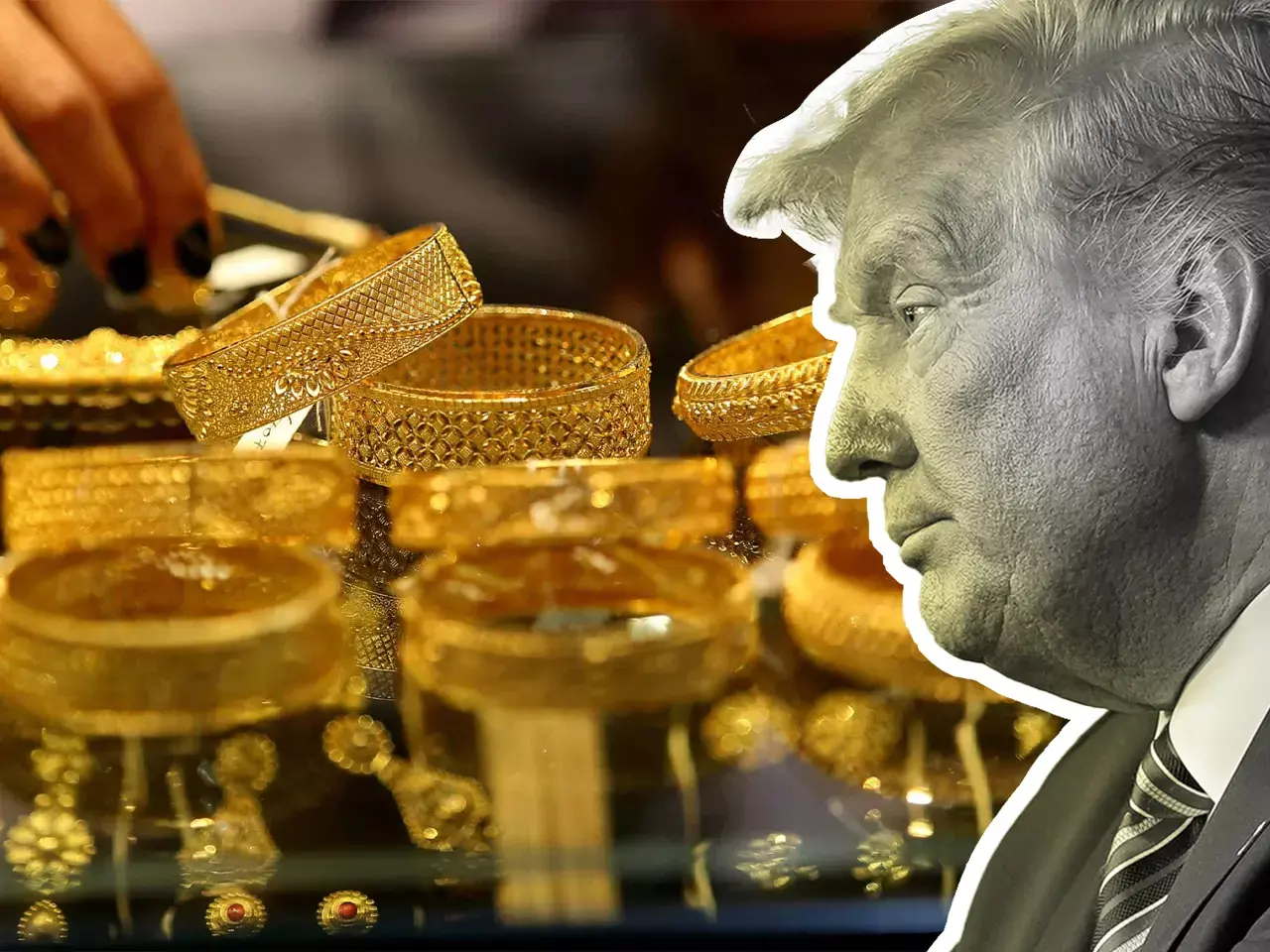 trump loses game, gold prices fall today
