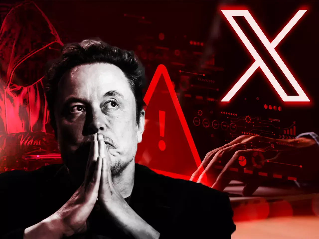 musk says there was a cyber attack against x