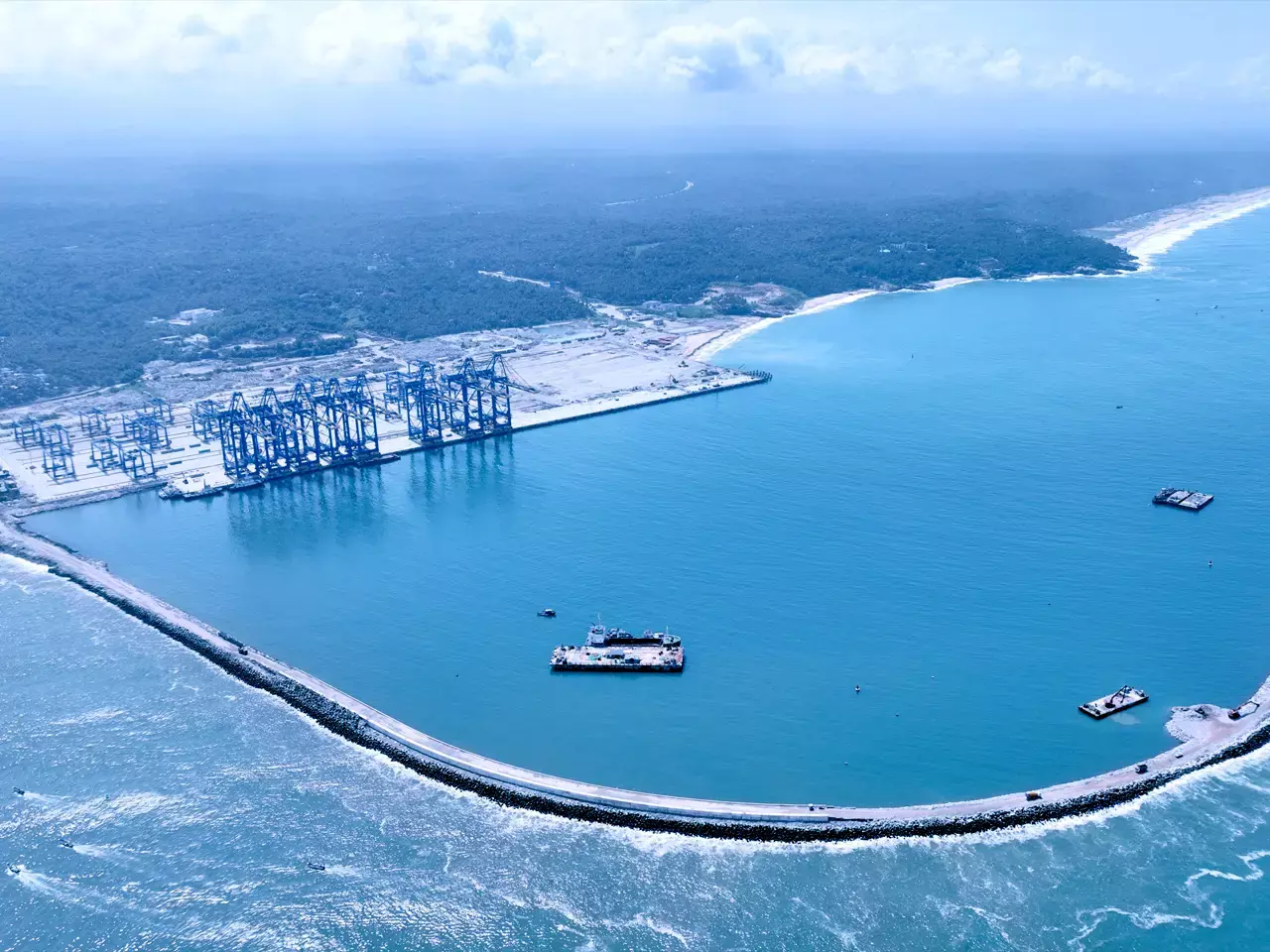 cabinet approves vizhinjam port project, receives viability gap fund