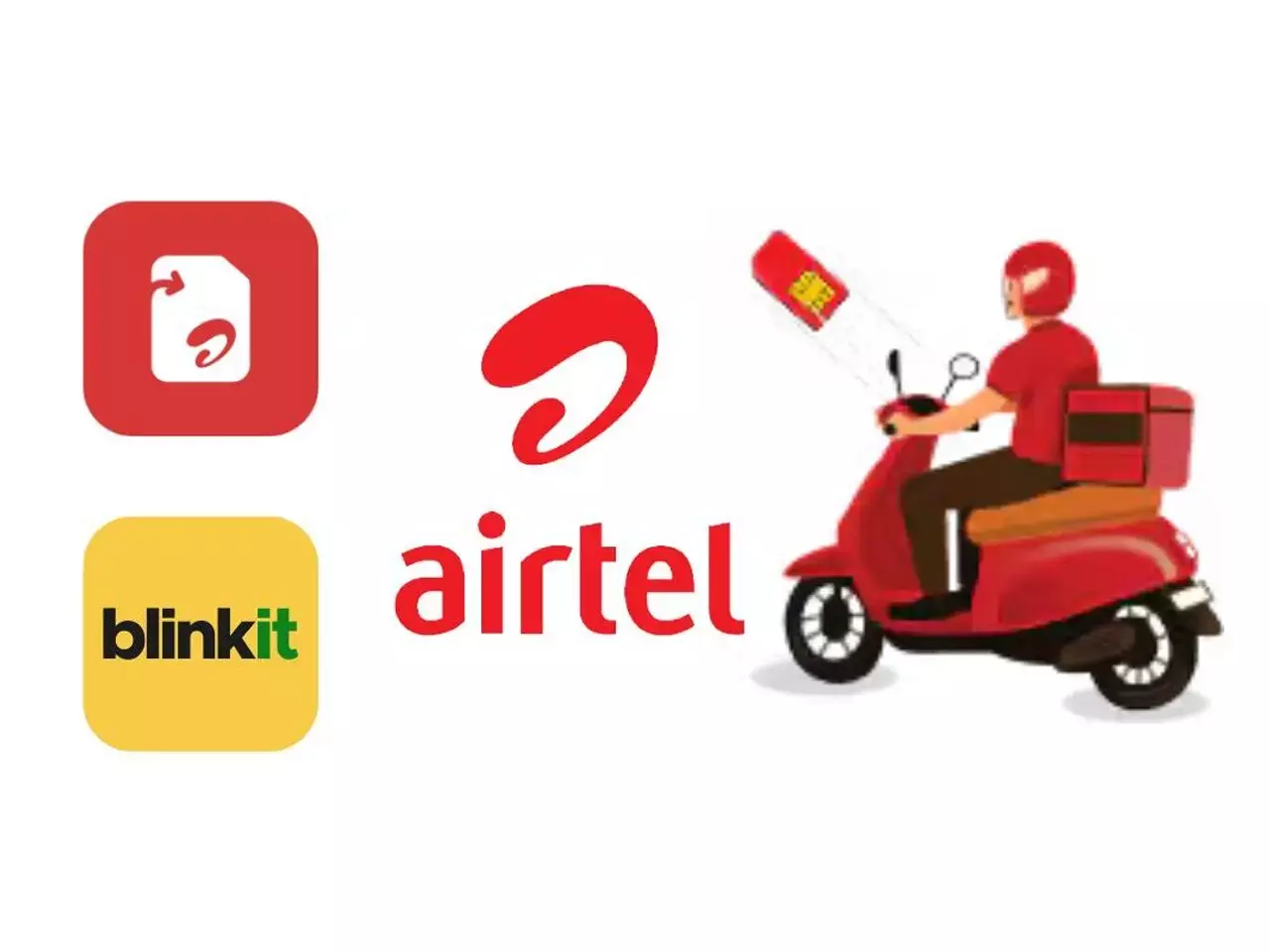 sim card in 10 minutes, airtel partners with blinkit sim card in 10 minutes, airtel partners with blinkit