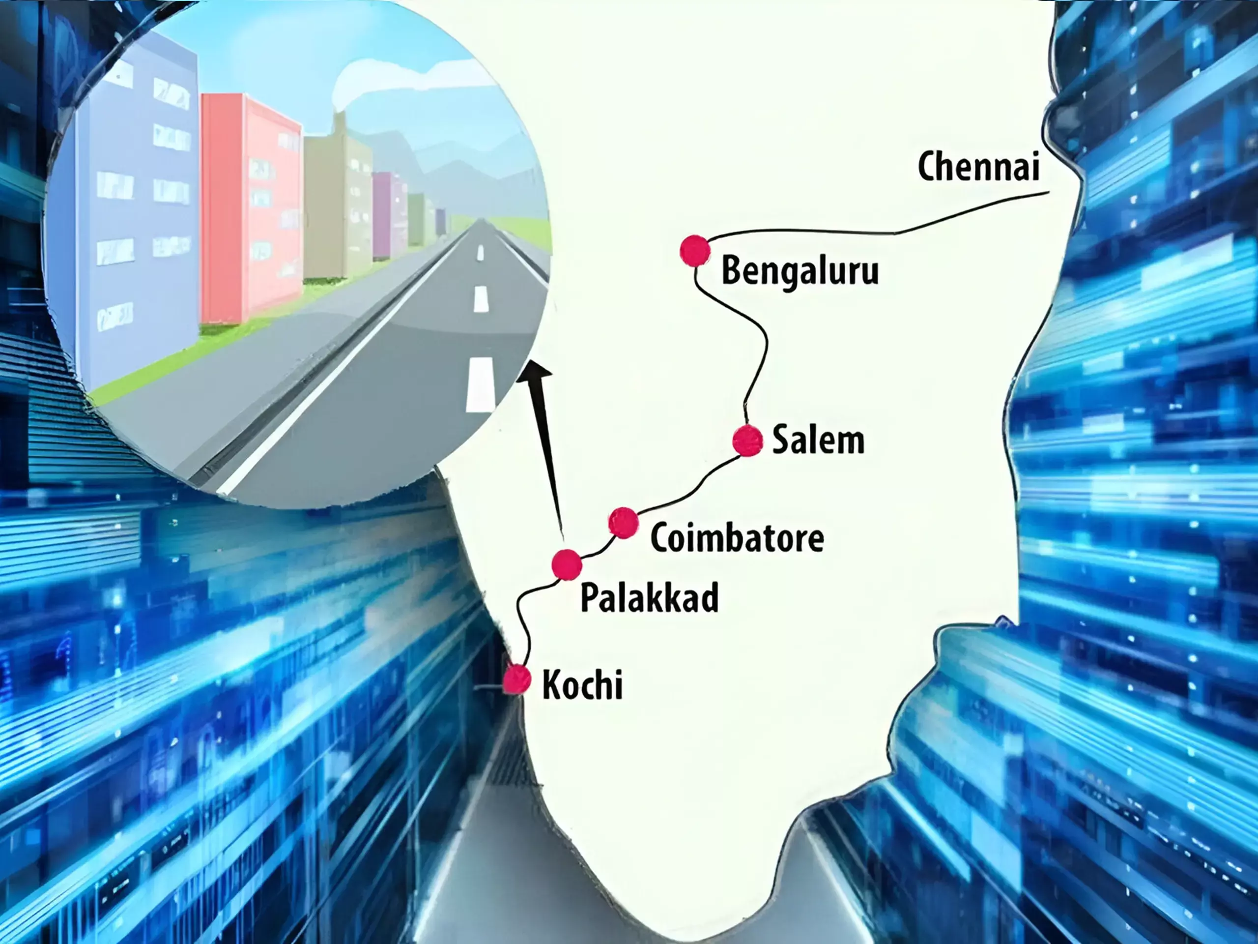 കൊച്ചി - ബെംഗളൂരു വ്യവസായ ഇടനാഴി;  പുതുശ്ശേരിയില്‍ 220 ഏക്കർ ഭൂമി കൂടി കൈമാറി