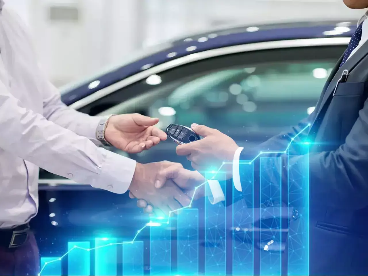 slight increase in automobile retail sales