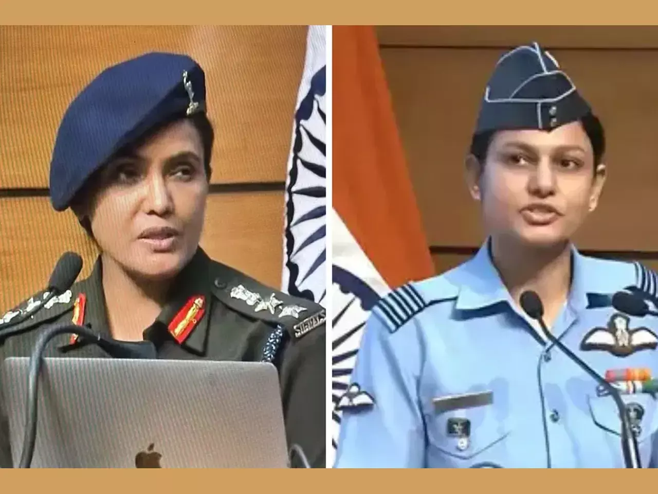 who are colonel sophia qureshi and wing commander vyomika singh