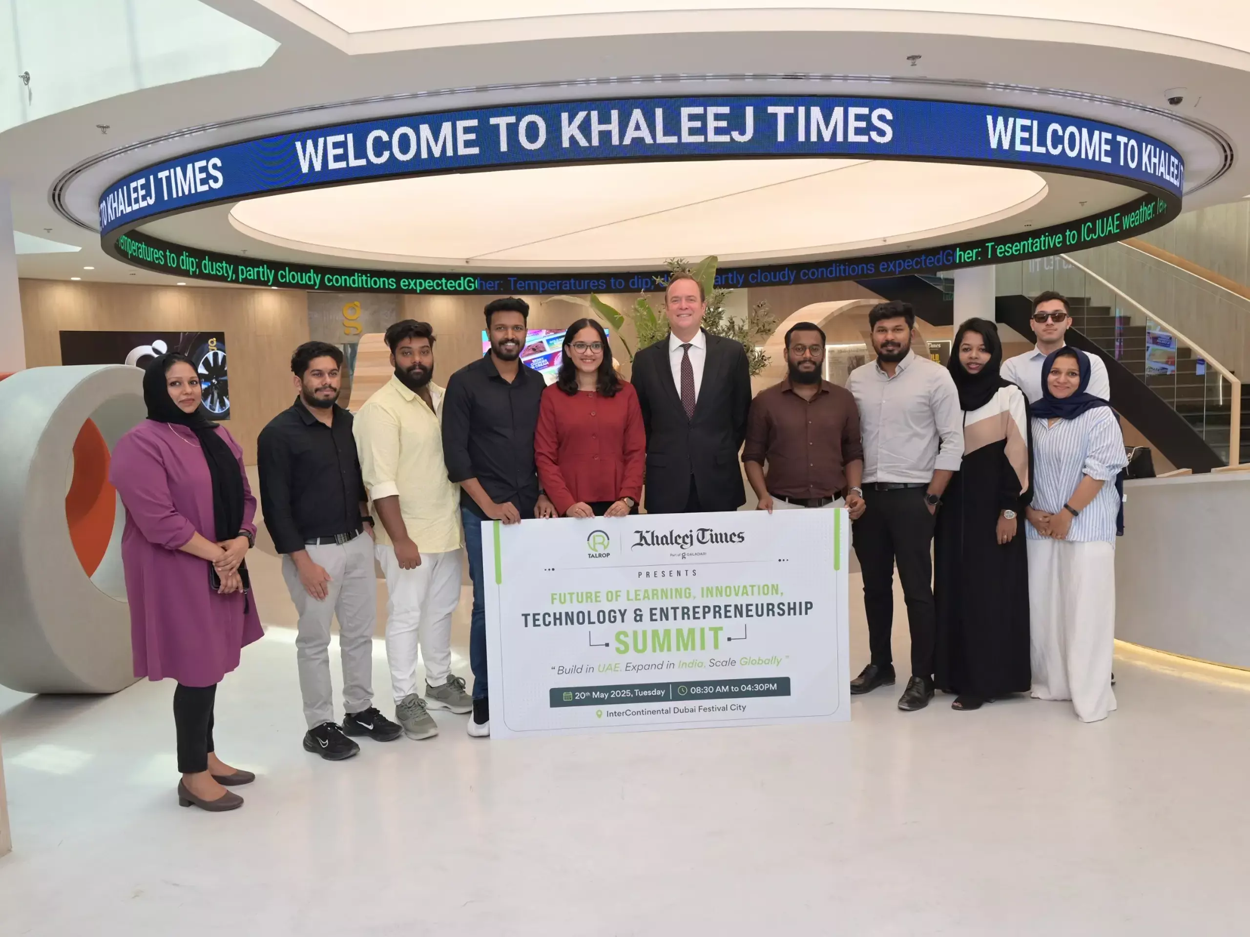 ഇന്നൊവേഷന്‍, ടെക്നോളജി സമ്മിറ്റ് ദുബായില്‍