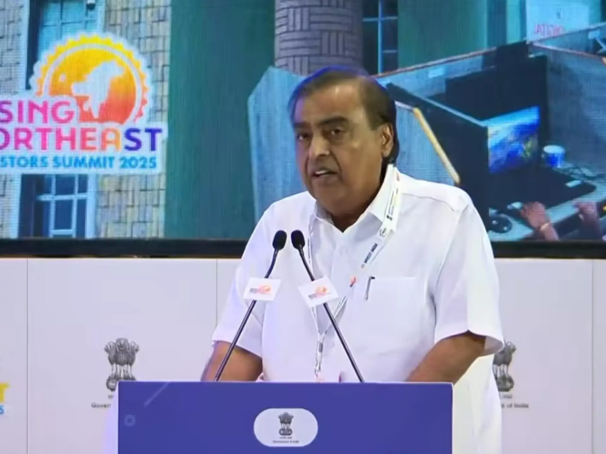 വടക്കുകിഴക്കന്‍ മേഖലയില്‍  വന്‍ നിക്ഷേപവുമായി അംബാനി