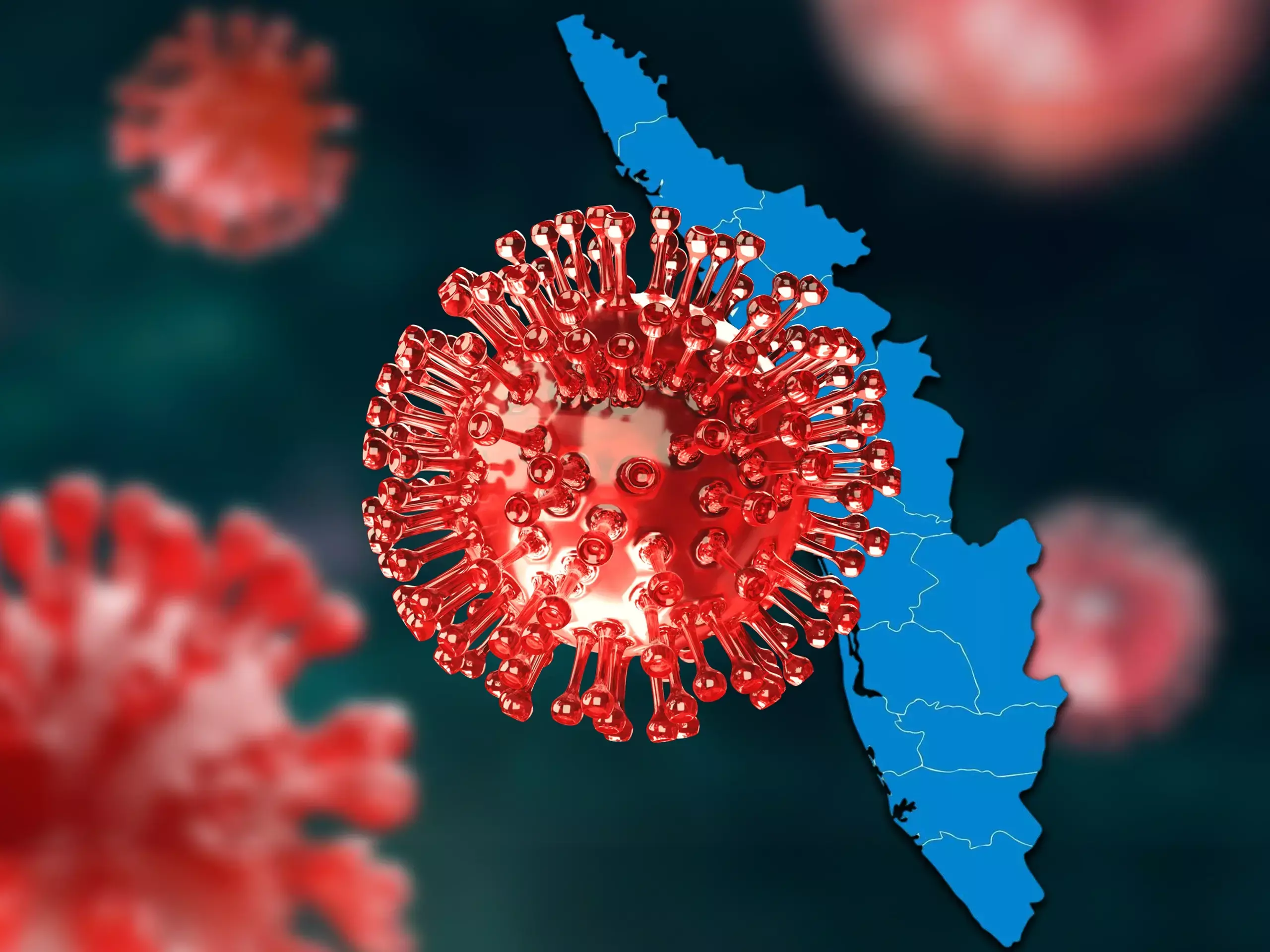 കോവിഡ് അതിവേഗം പടരുന്നു;  കേരളം പട്ടികയില്‍ മുന്നില്‍