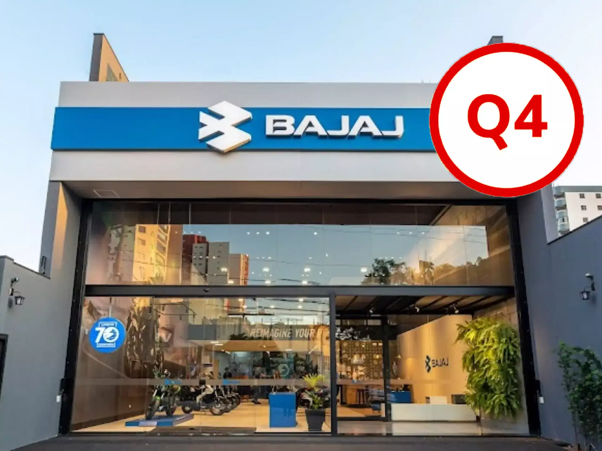 ബജാജ് ഓട്ടോ ലിമിറ്റഡ്; അറ്റാദായത്തിൽ 10 ശതമാനം ഇടിവ്