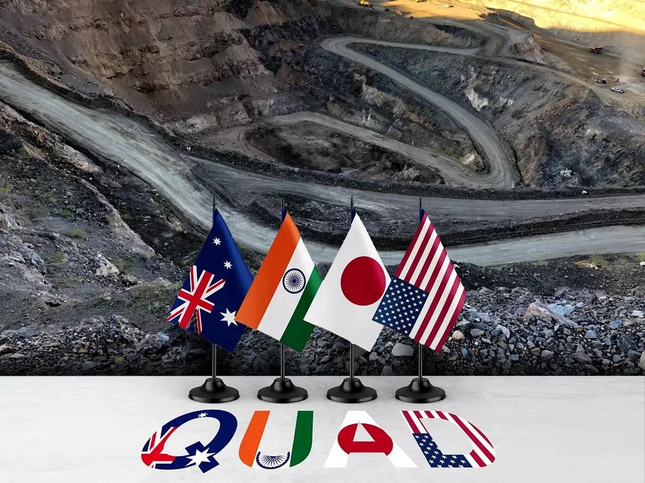 quad to ensure supply of rare minerals