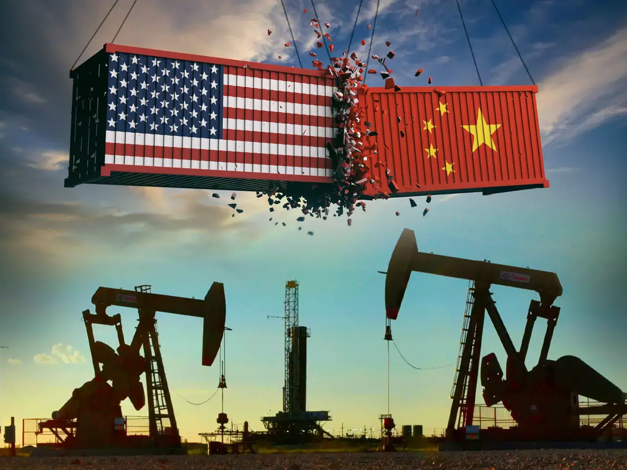 petroleum import, china against us