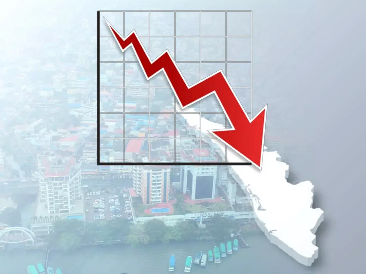 kerala has the lowest growth rate in south india