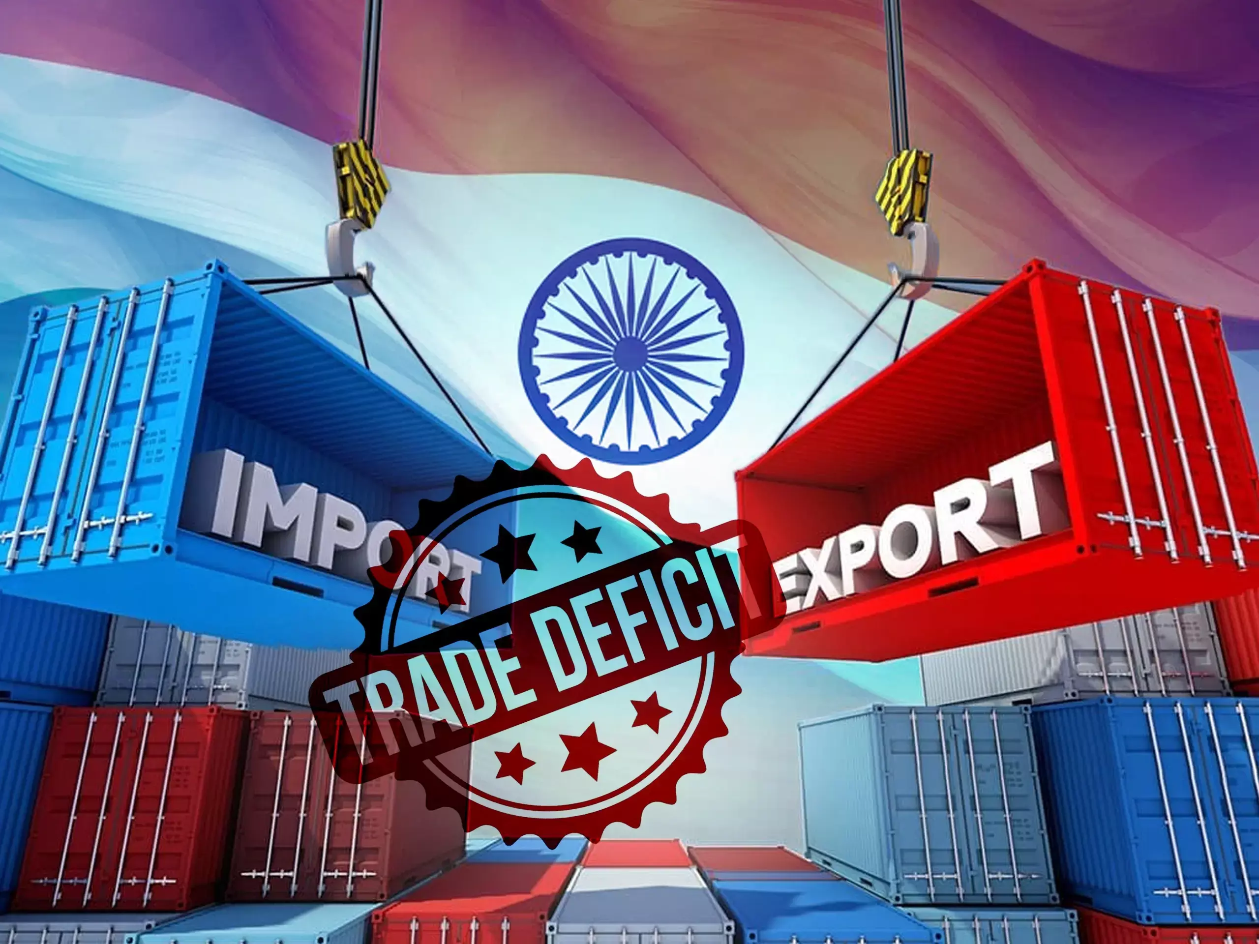 ഇന്ത്യയുടെ വ്യാപാര കമ്മി വര്‍ദ്ധിച്ചു