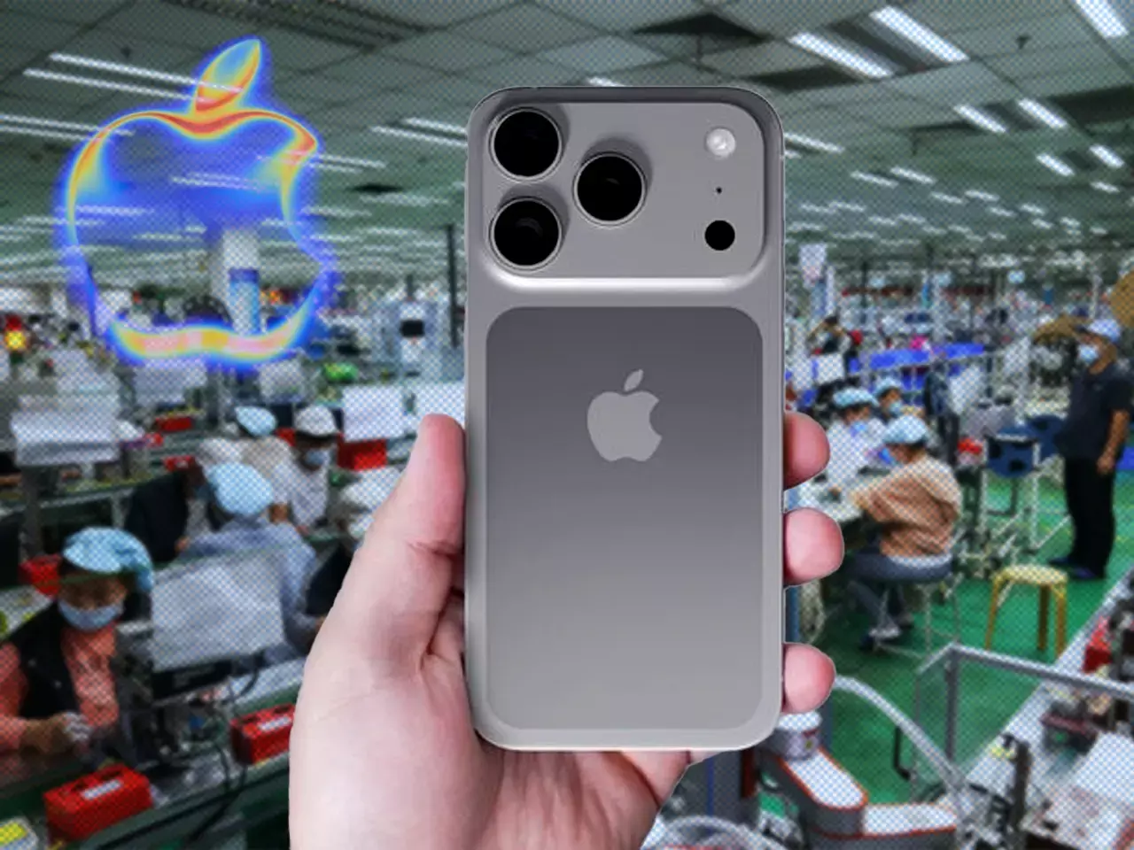 apple celebrates, iphone production in the country has increased