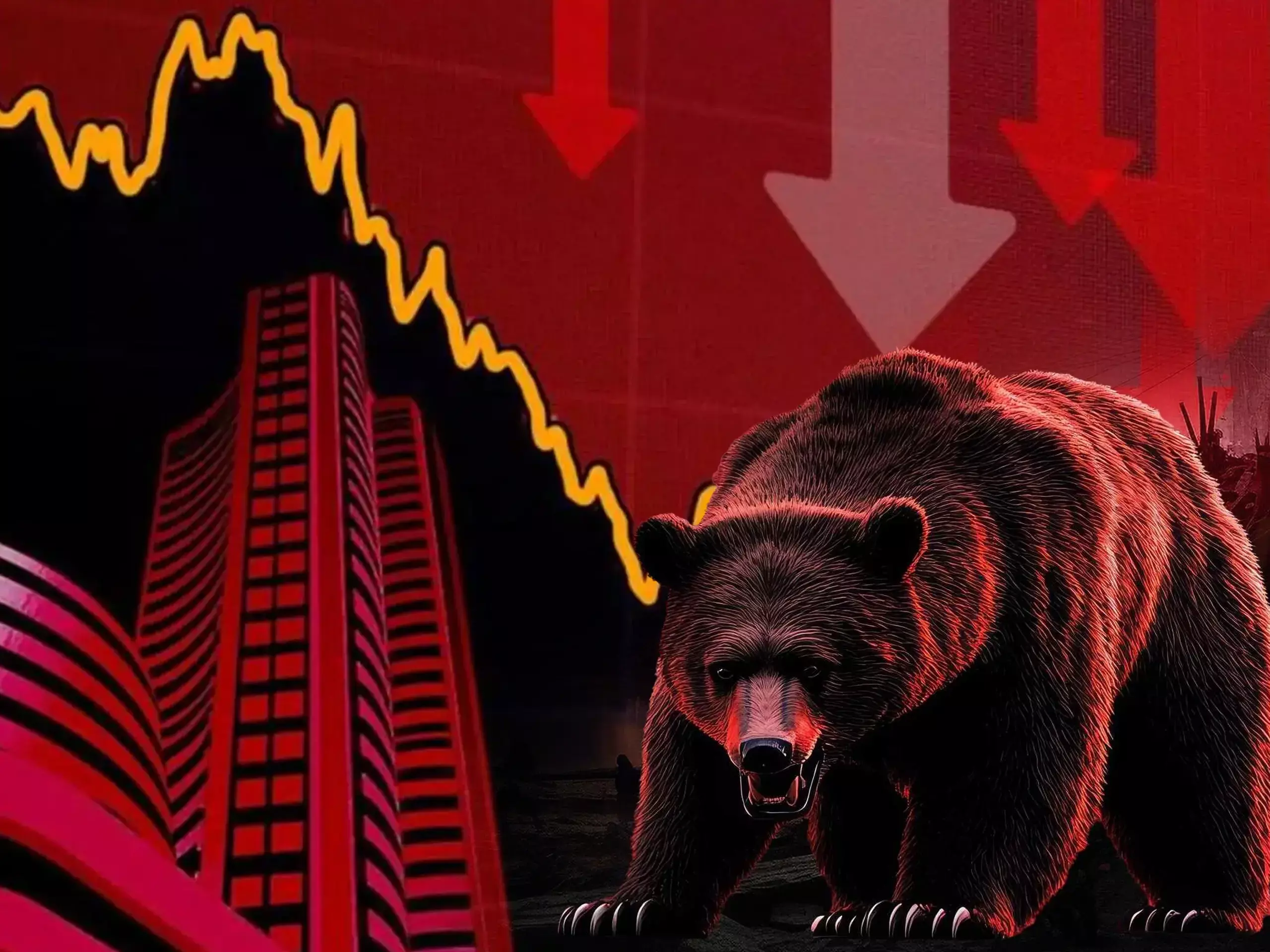 നിഫ്റ്റി 25,300-ന് താഴെ; ഐടി ഒഴികെ   മറ്റെല്ലാ മേഖലകളും ചുവപ്പില്‍