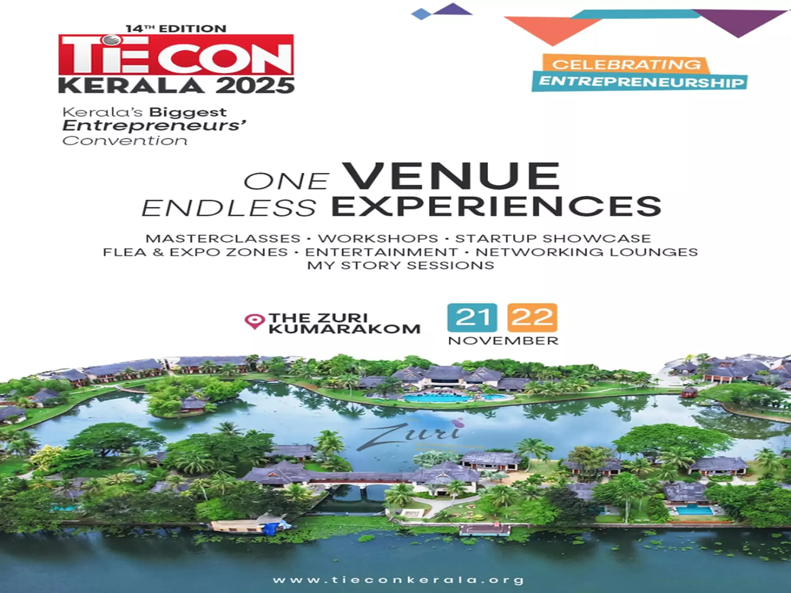 ടൈക്കോണ്‍ കേരള പതിനാലാം   എഡിഷന്‍ നവംബറില്‍ കുമരകത്ത്