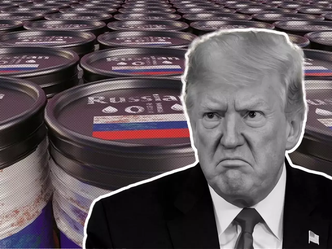 russia, oil, tariffs, trumps rant