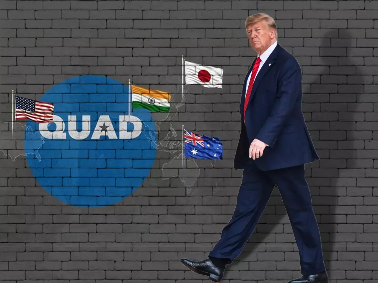 quad summit, trump to ondia