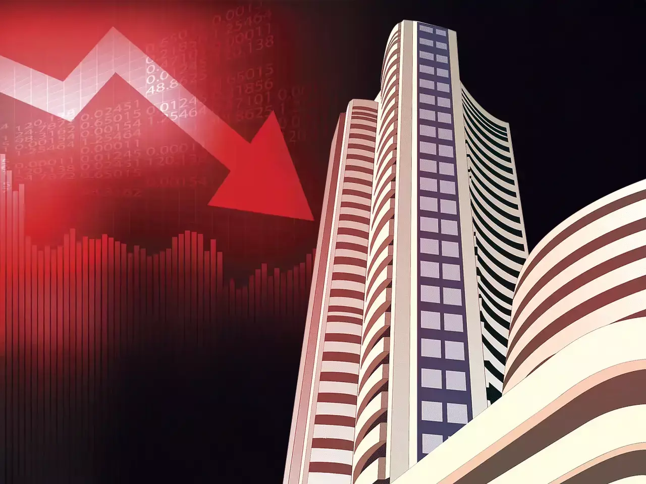 the end of the market boom