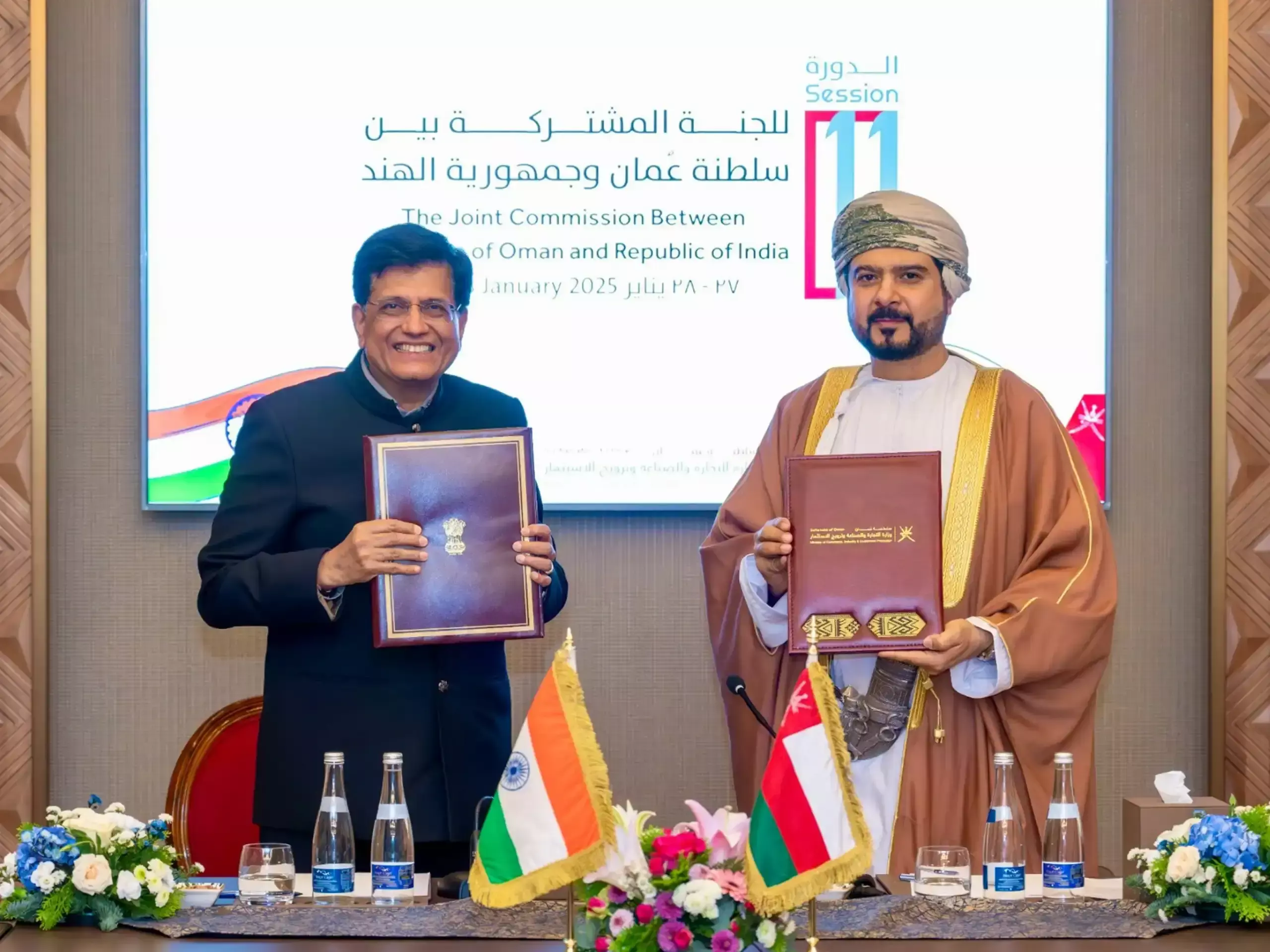 സാമ്പത്തിക പങ്കാളിത്ത കരാറിലേക്ക് ഇന്ത്യയും ഒമാനും