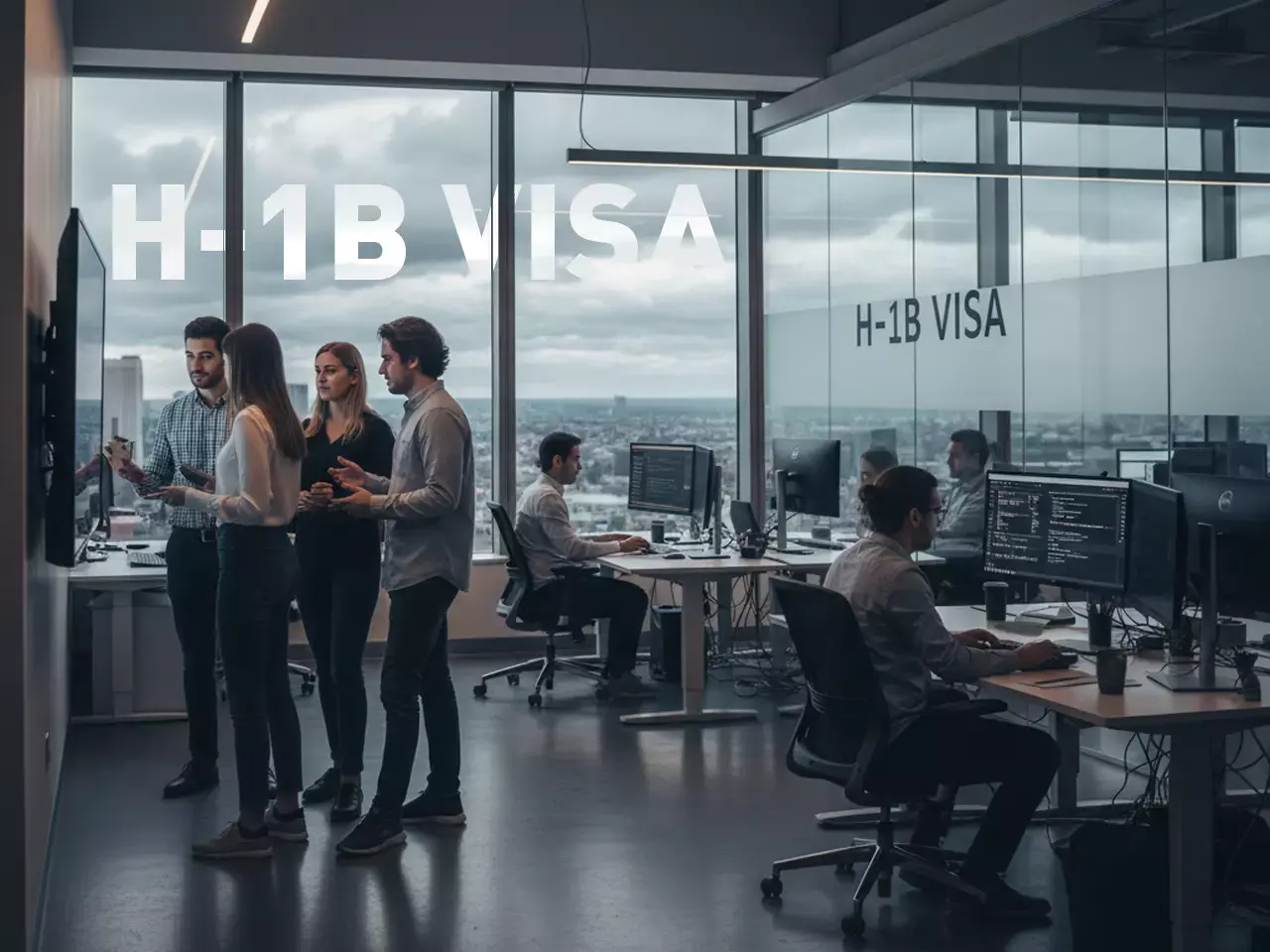 h-1b visa, indian it firms will be marginally affected, says nasscom