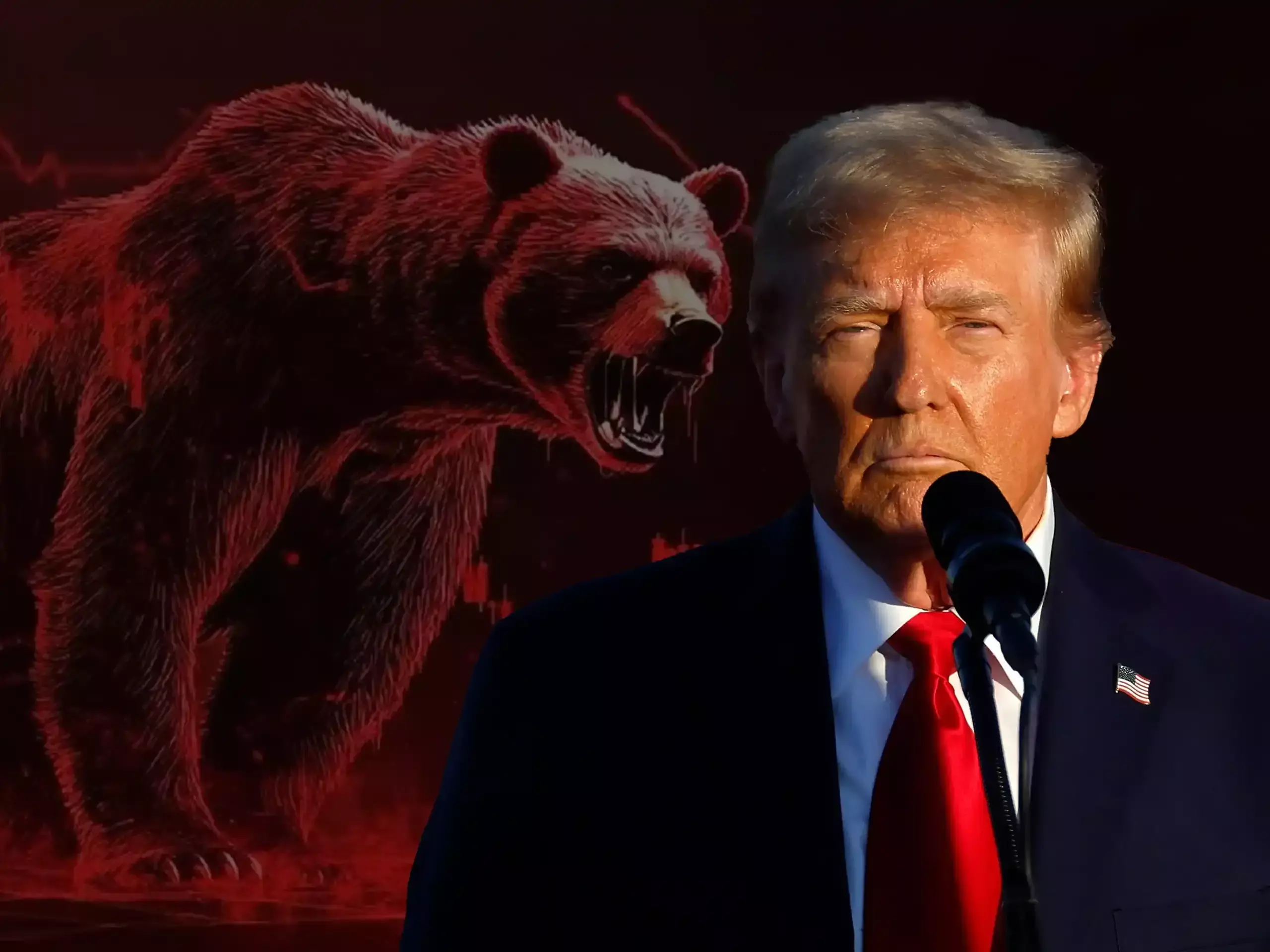 ട്രംപ് ഭീതിയില്‍ ഉലഞ്ഞ് വിപണി,   സൂചികകള്‍ ഇടിഞ്ഞു