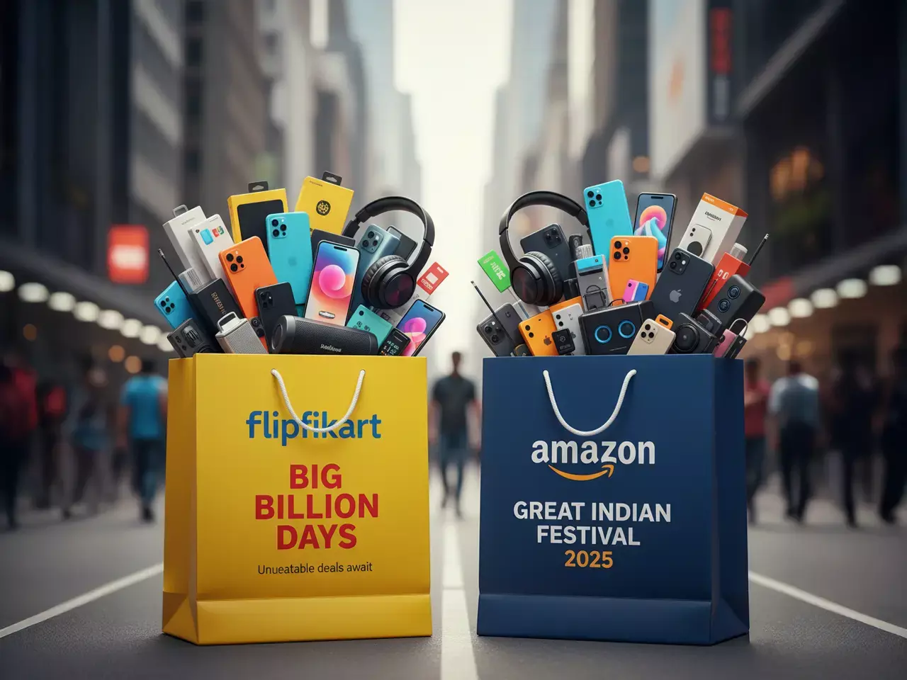 amazon and flipkart gear up for festive sales battle amazon and flipkart gear up for festive sales battle