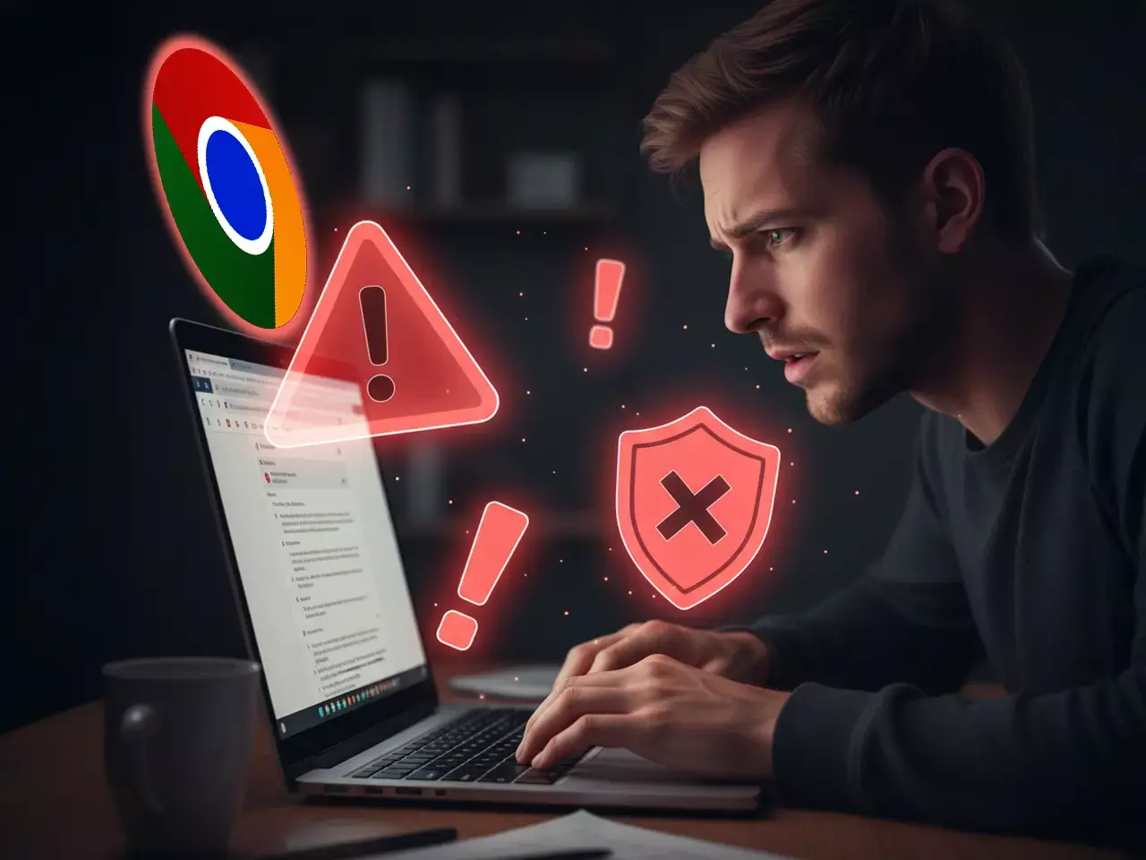 google chrome usage, again with security warning, sign-in google chrome usage, again with security warning, sign-in