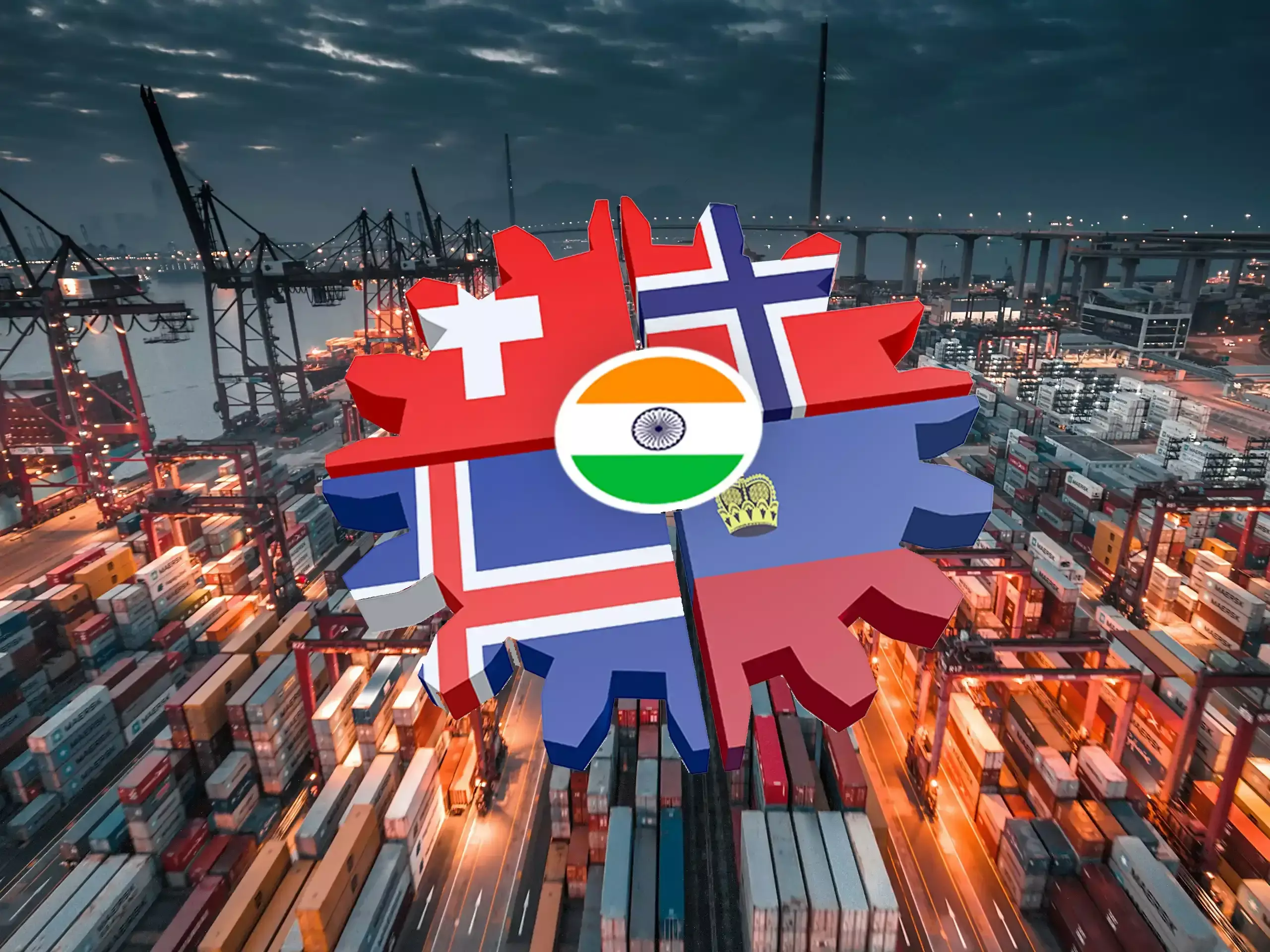 ഇന്ത്യ-ഇഎഫ്ടിഎ വ്യാപാര കരാര്‍   ഒക്ടോബര്‍ ഒന്നിന് നിലവില്‍വരും