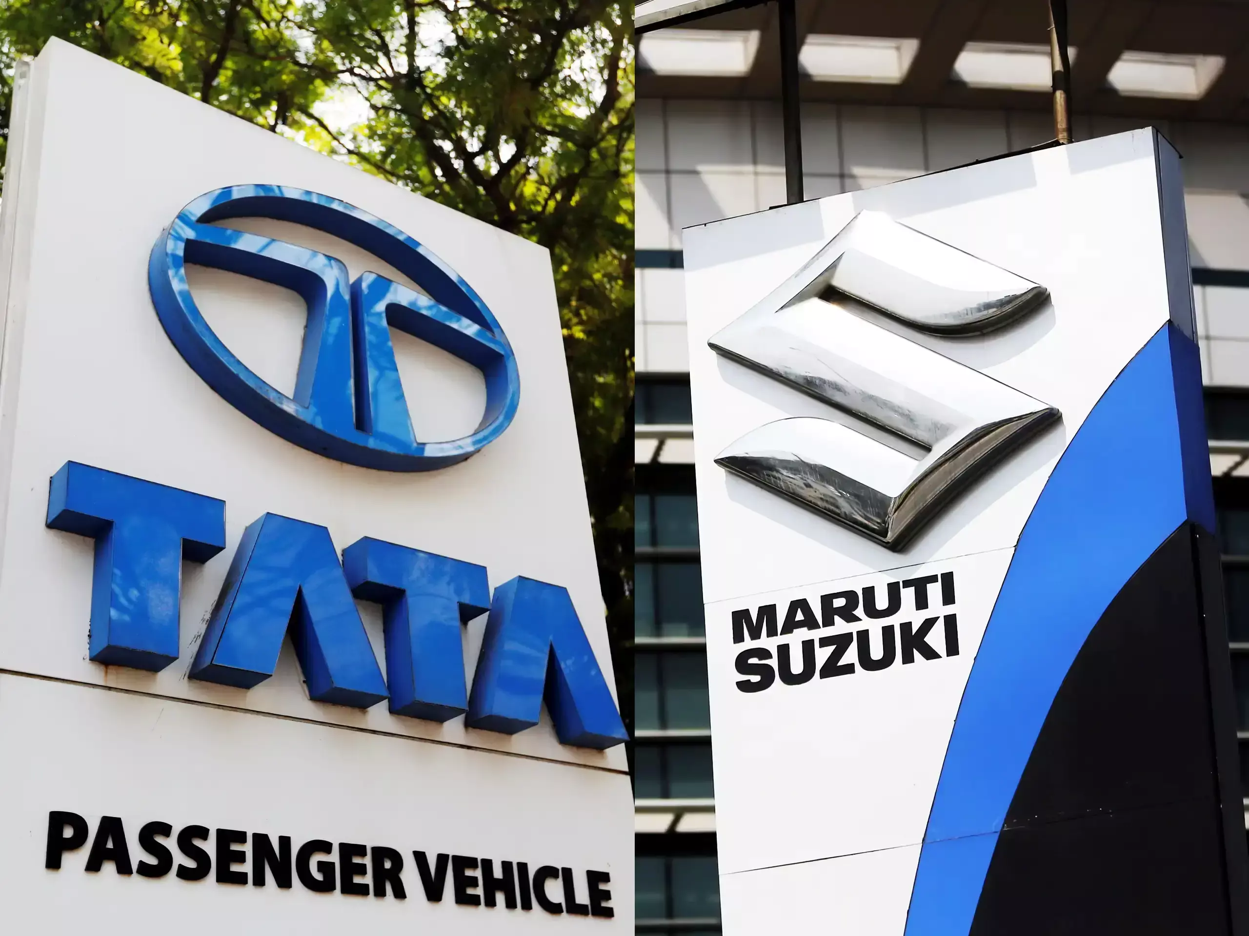 വിപണി വിഹിതത്തില്‍ വളര്‍ച്ചയുമായി  ടാറ്റാ മോട്ടോഴ്‌സും മാരുതിയും
