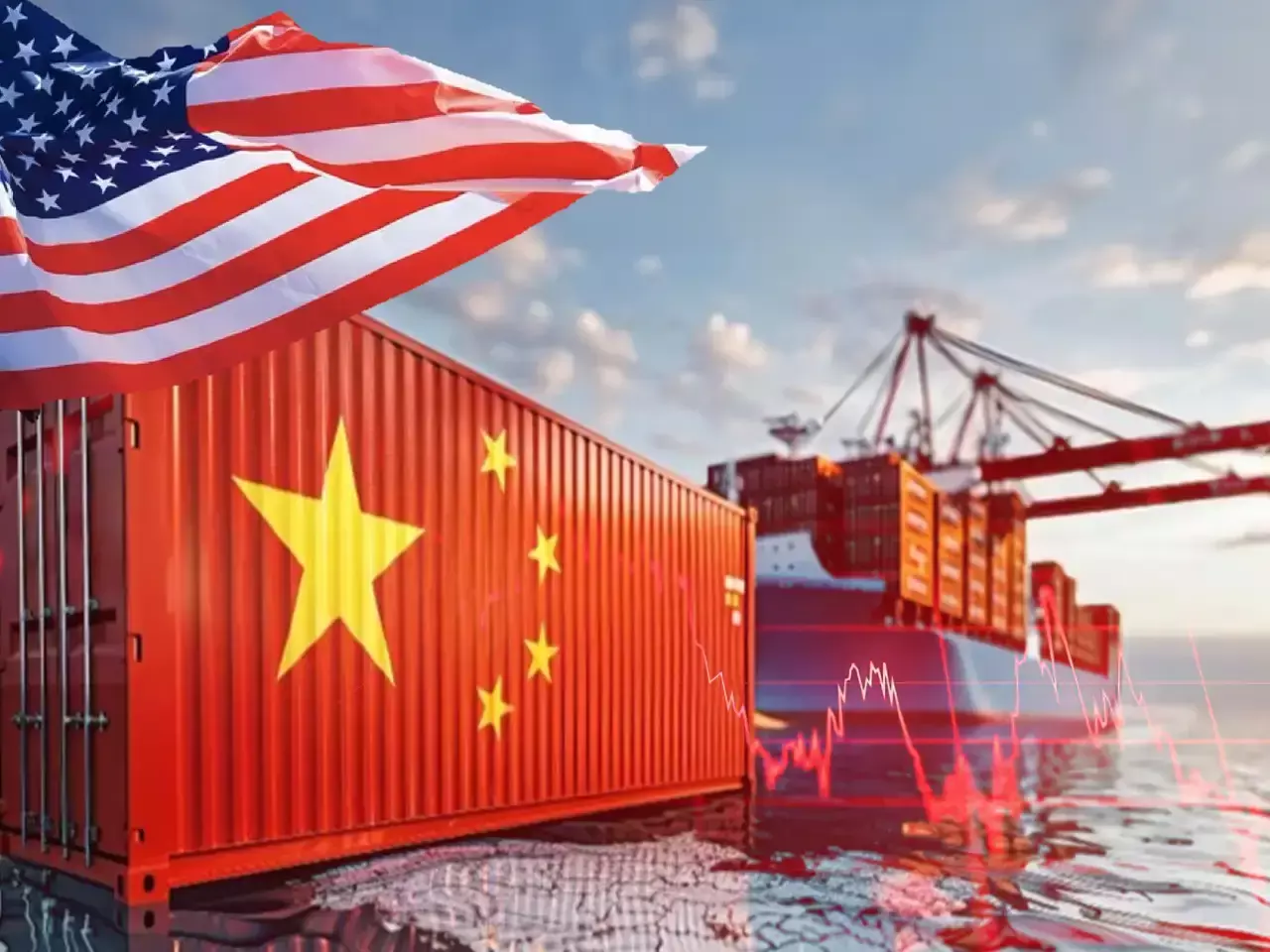 chinas us exports fall