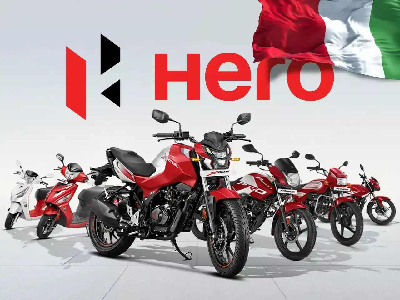 hero motocorp to italy
