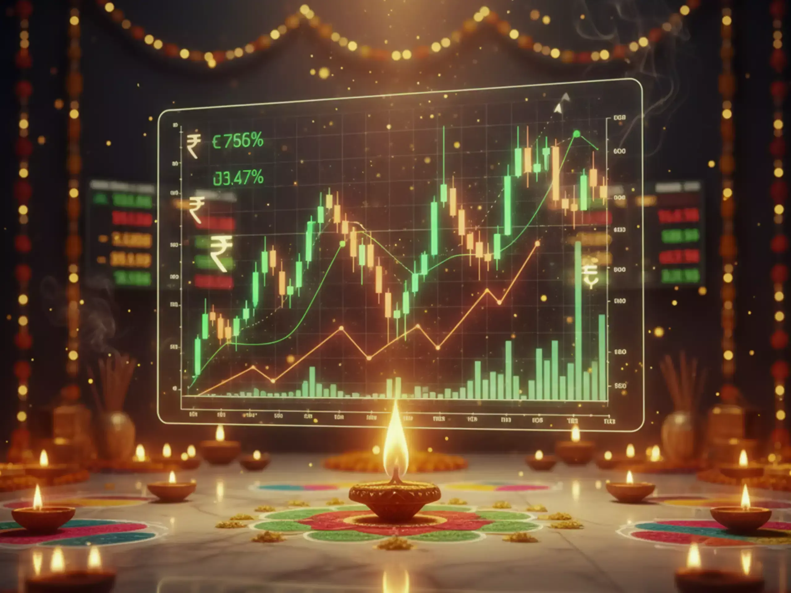 മുഹൂർത്ത വ്യാപാരം ഉറ്റുനോക്കി വിപണി; പ്രധാന ചടങ്ങുകളും സമയക്രമവും ഇങ്ങനെ മുഹൂർത്ത വ്യാപാരം ഉറ്റുനോക്കി വിപണി; പ്രധാന ചടങ്ങുകളും സമയക്രമവും ഇങ്ങനെ