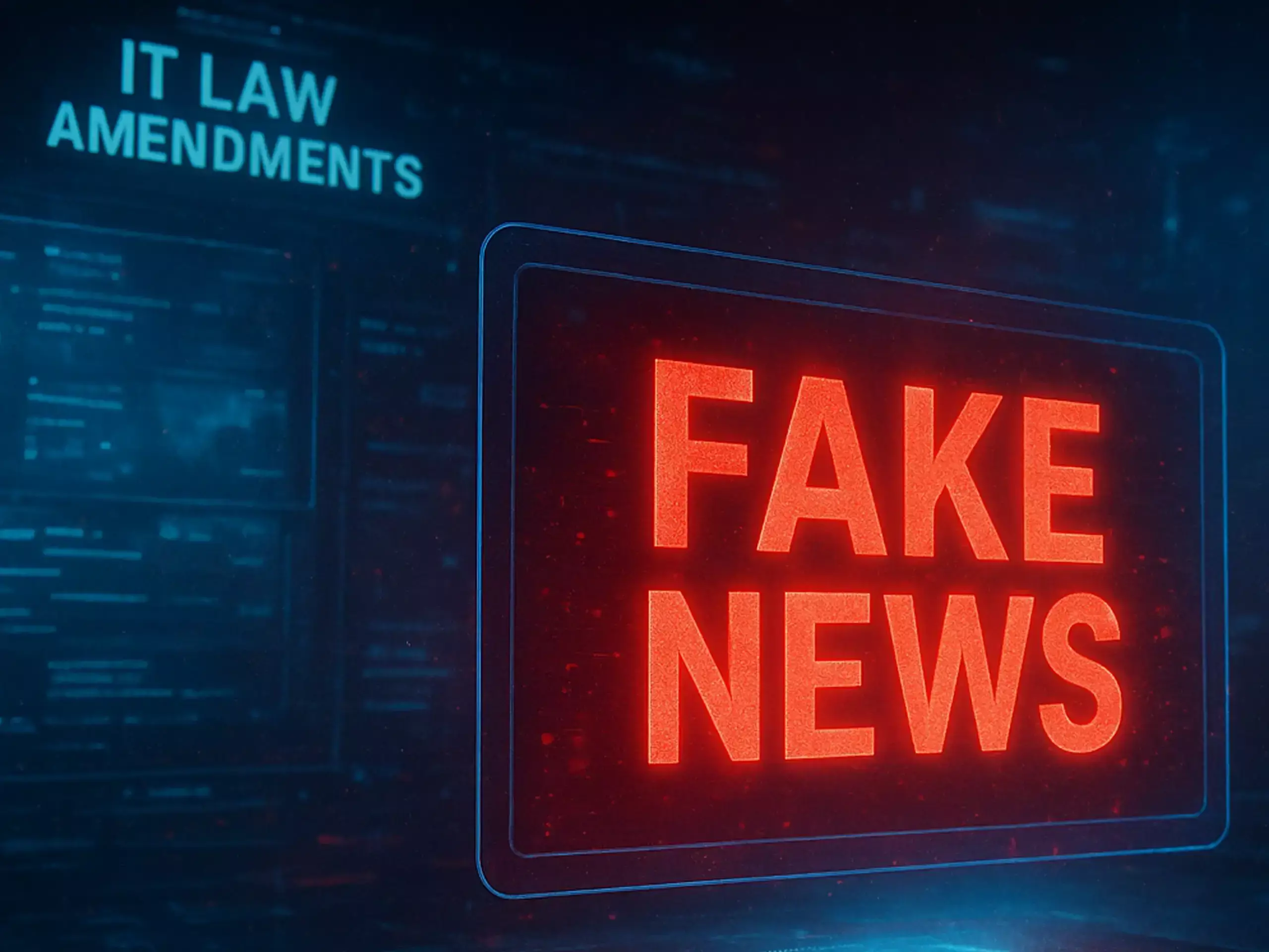 വ്യാജ വിവരങ്ങള്‍: ഐടി നിയമങ്ങള്‍   പരിഷ്‌കരിക്കാന്‍ കേന്ദ്രം