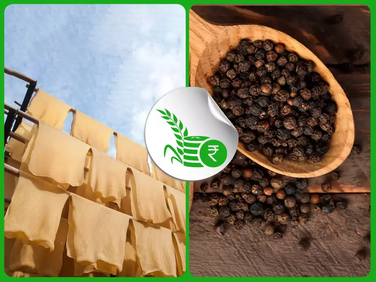 കുരുമുളക് വിപണി തകര്‍ച്ചയില്‍;  റബര്‍ വരവ് പ്രതീക്ഷിച്ച് വ്യാപാരികള്‍