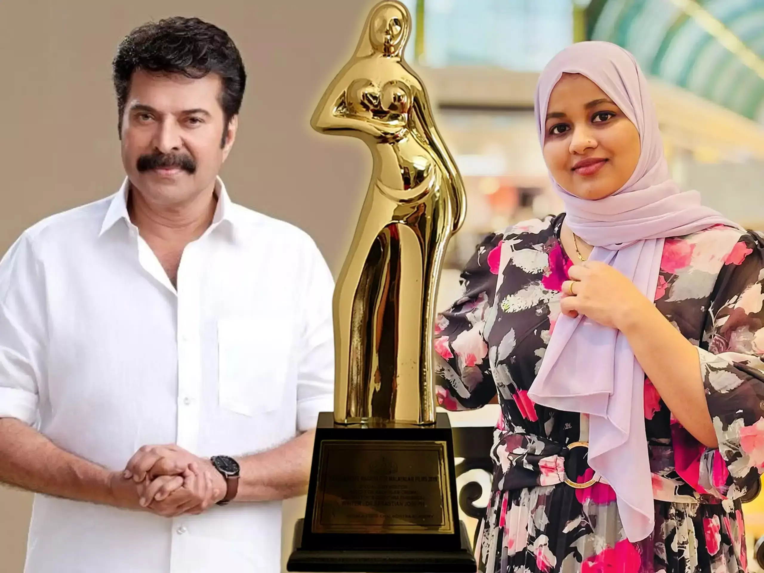 മമ്മൂട്ടി മികച്ച നടന്‍, ഷംല ഹംസ നടി