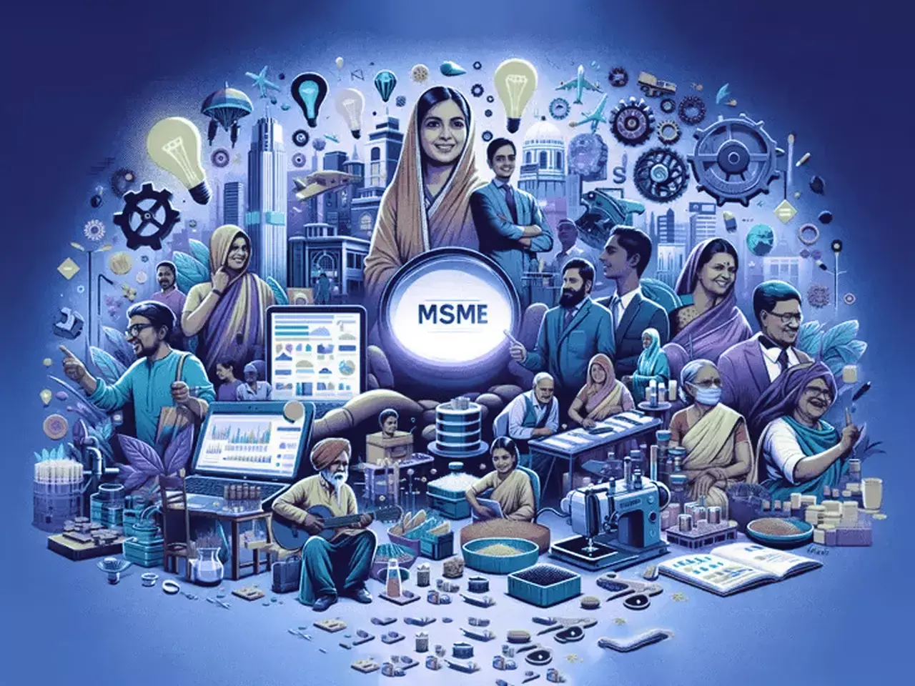 msme sector faces challenges, report says