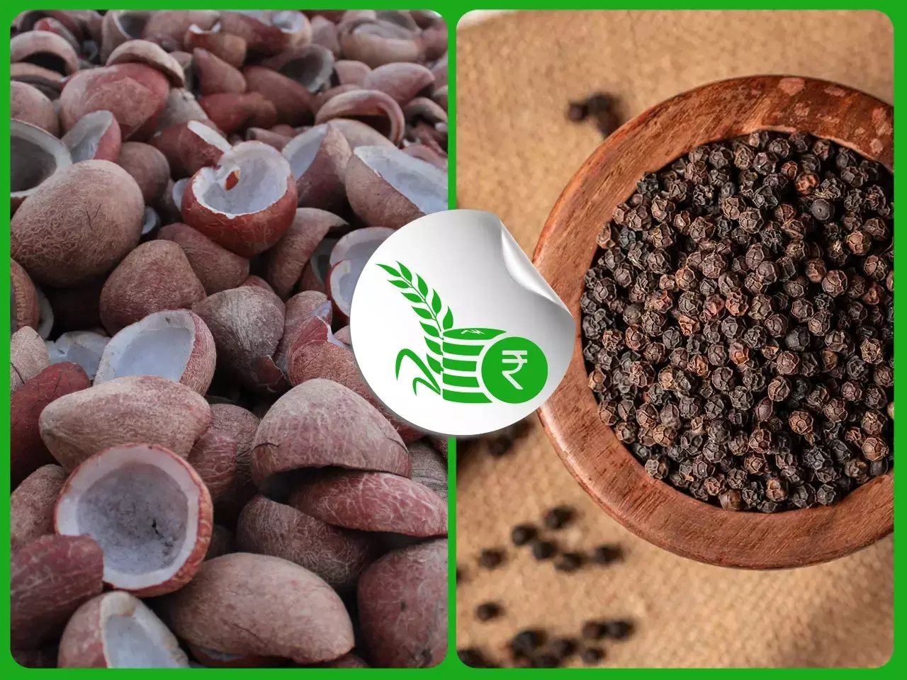 കൊപ്രവില താഴ്ന്നു;  കുരുമുളകിന് നല്ലകാലം