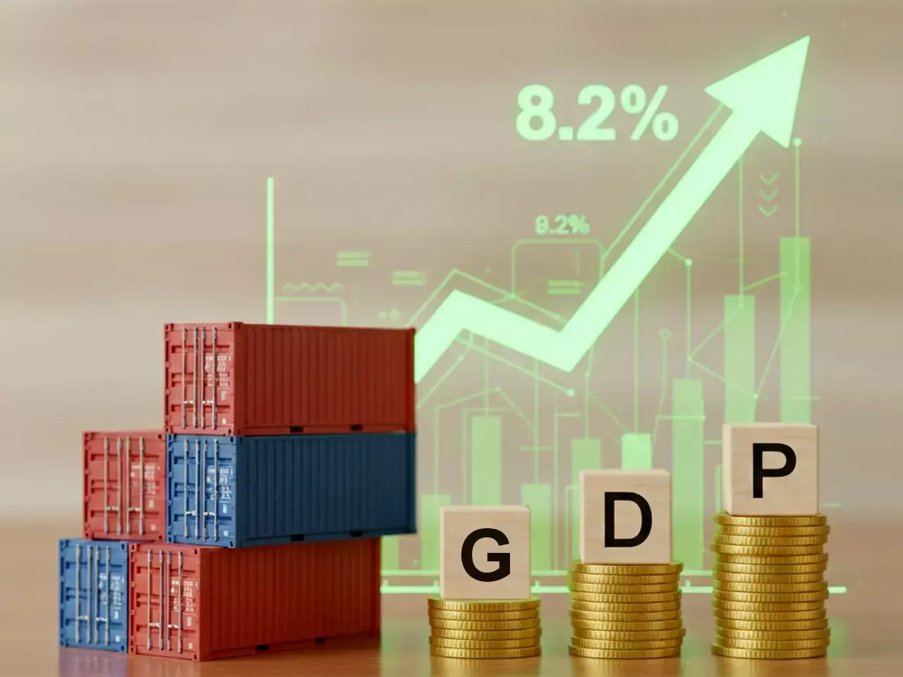 indias gdp growth rate rises to 8.2%, no tariffs imposed