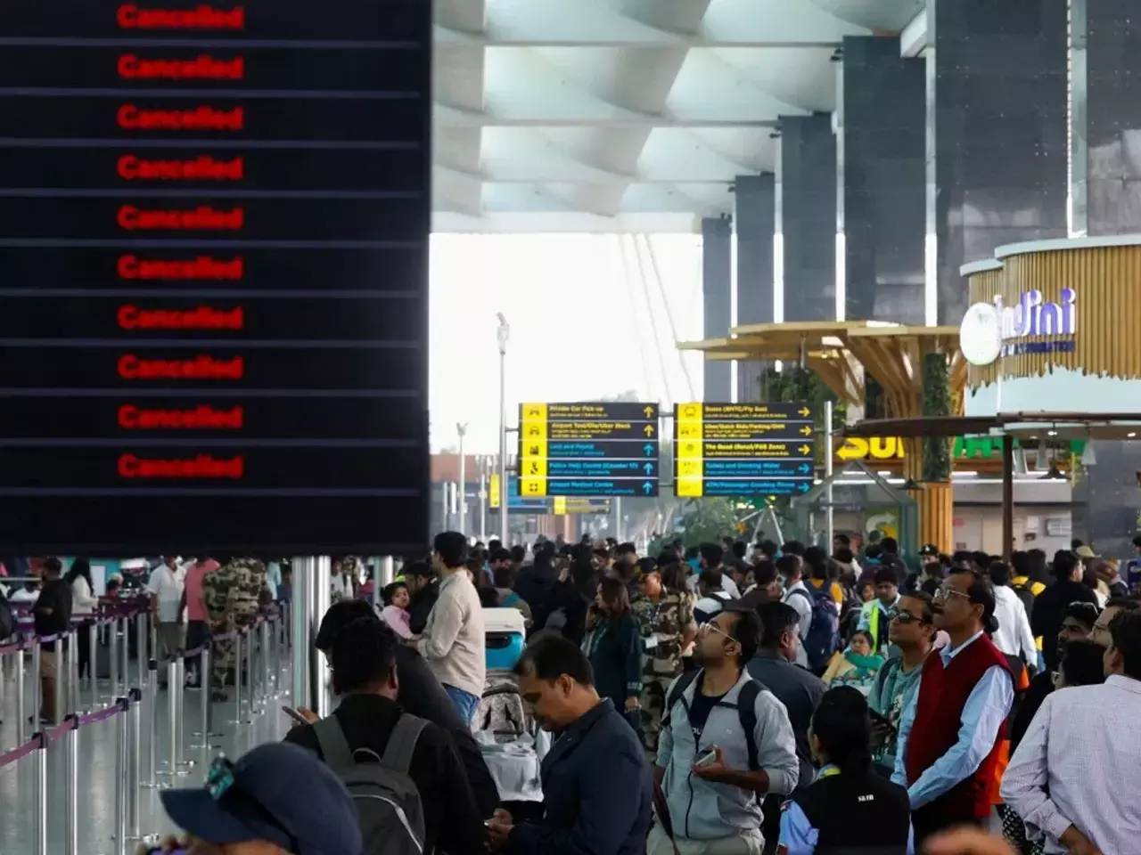 indigo to operate 1,650 services, 650 to be cancelled indigo to operate 1,650 services, 650 to be cancelled