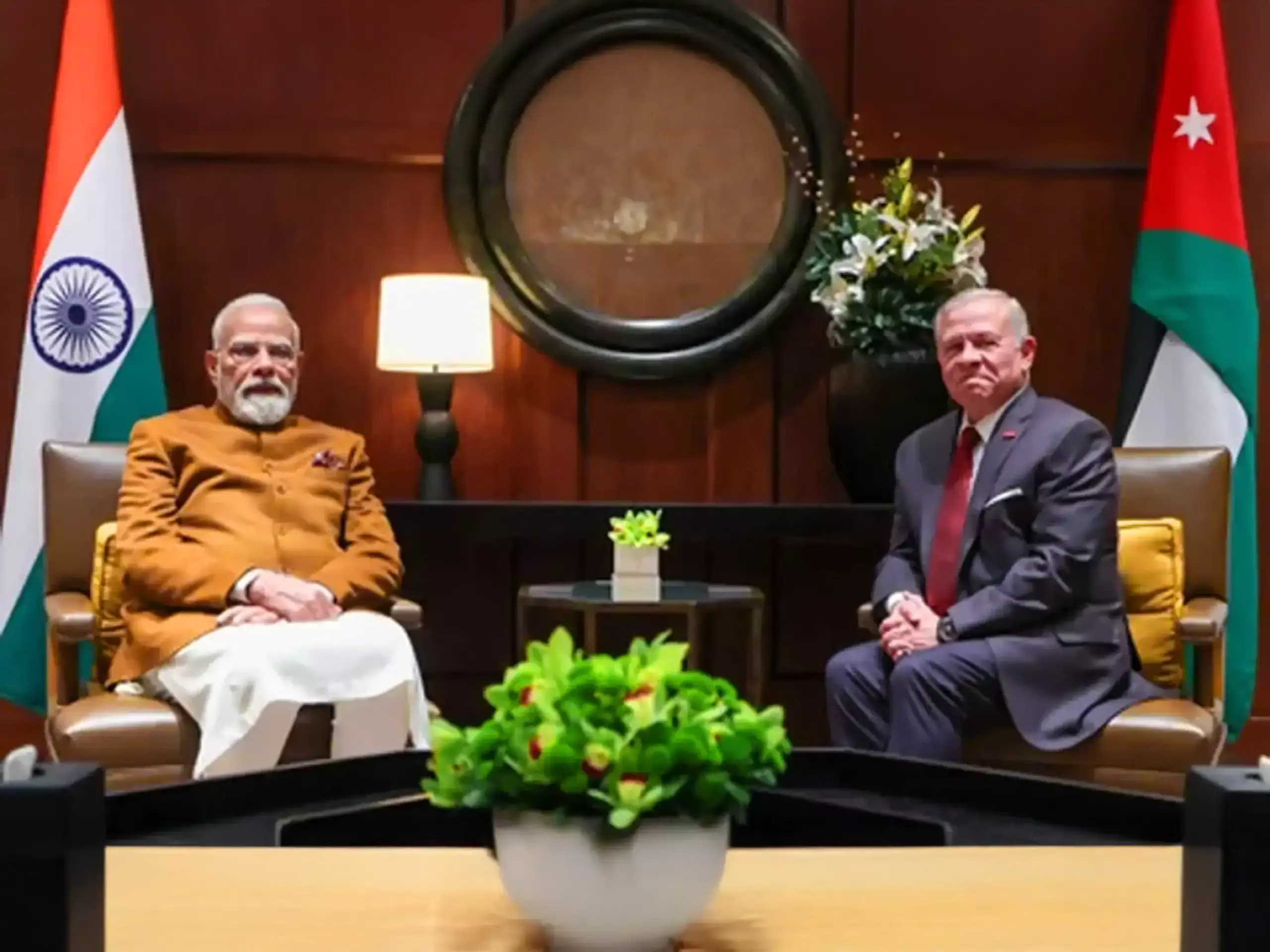 India - Jordan Trade : വരുമോ കൂടുതൽ ജോർദാൻ കമ്പനികൾ ഇന്ത്യയിലേക്ക്? വ്യാപാരം ഇരട്ടിയാക്കണമെന്ന് മോദി India - Jordan Trade : വരുമോ കൂടുതൽ ജോർദാൻ കമ്പനികൾ ഇന്ത്യയിലേക്ക്? വ്യാപാരം ഇരട്ടിയാക്കണമെന്ന് മോദി