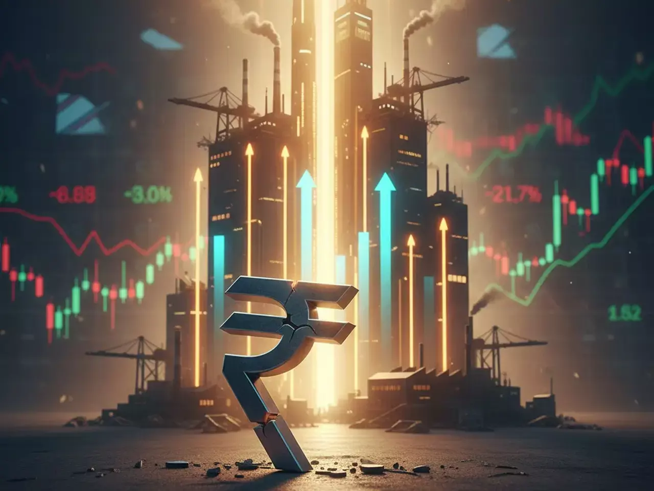 the economy is strong even when the rupee has fallen, heres why