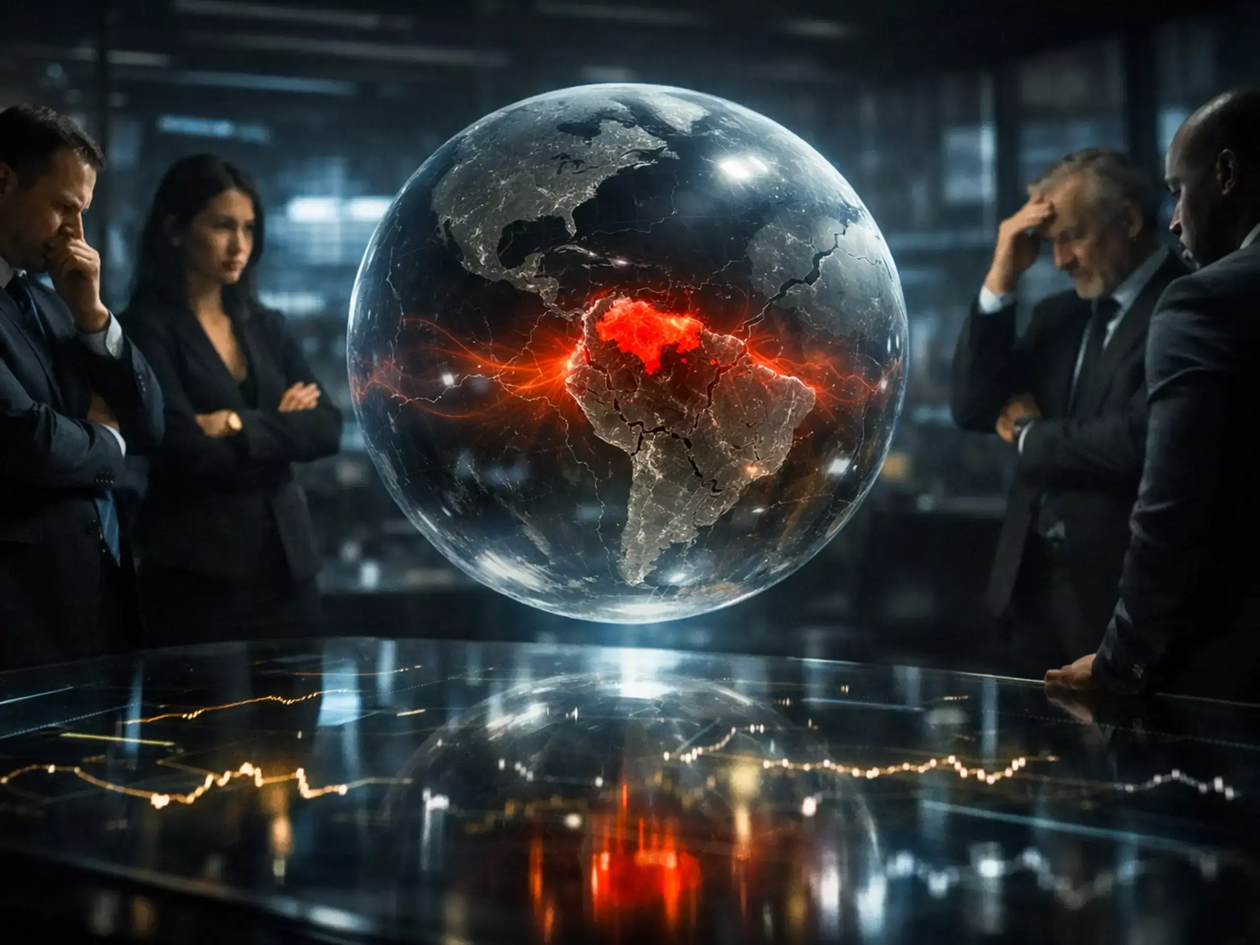 വെനസ്വേലയിലെ പ്രതിസന്ധി;  പകച്ച് ആഗോള നിക്ഷേപകര്‍