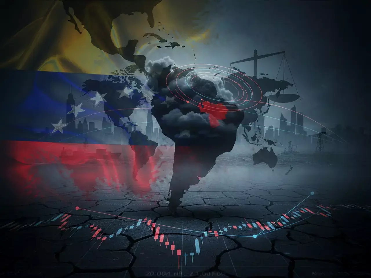 world markets on the brink of war after venezuela