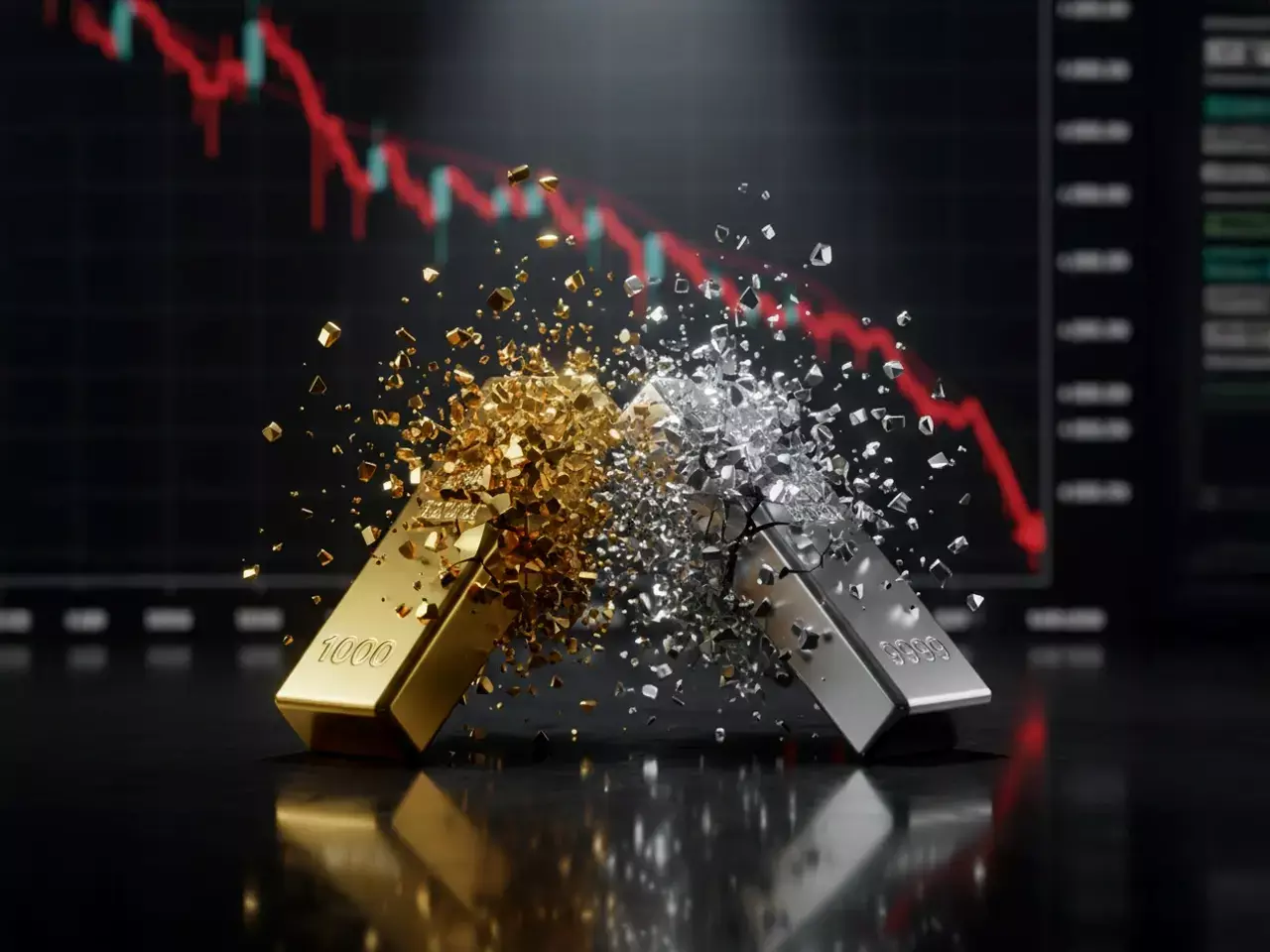 a big drop in gold and silver is coming