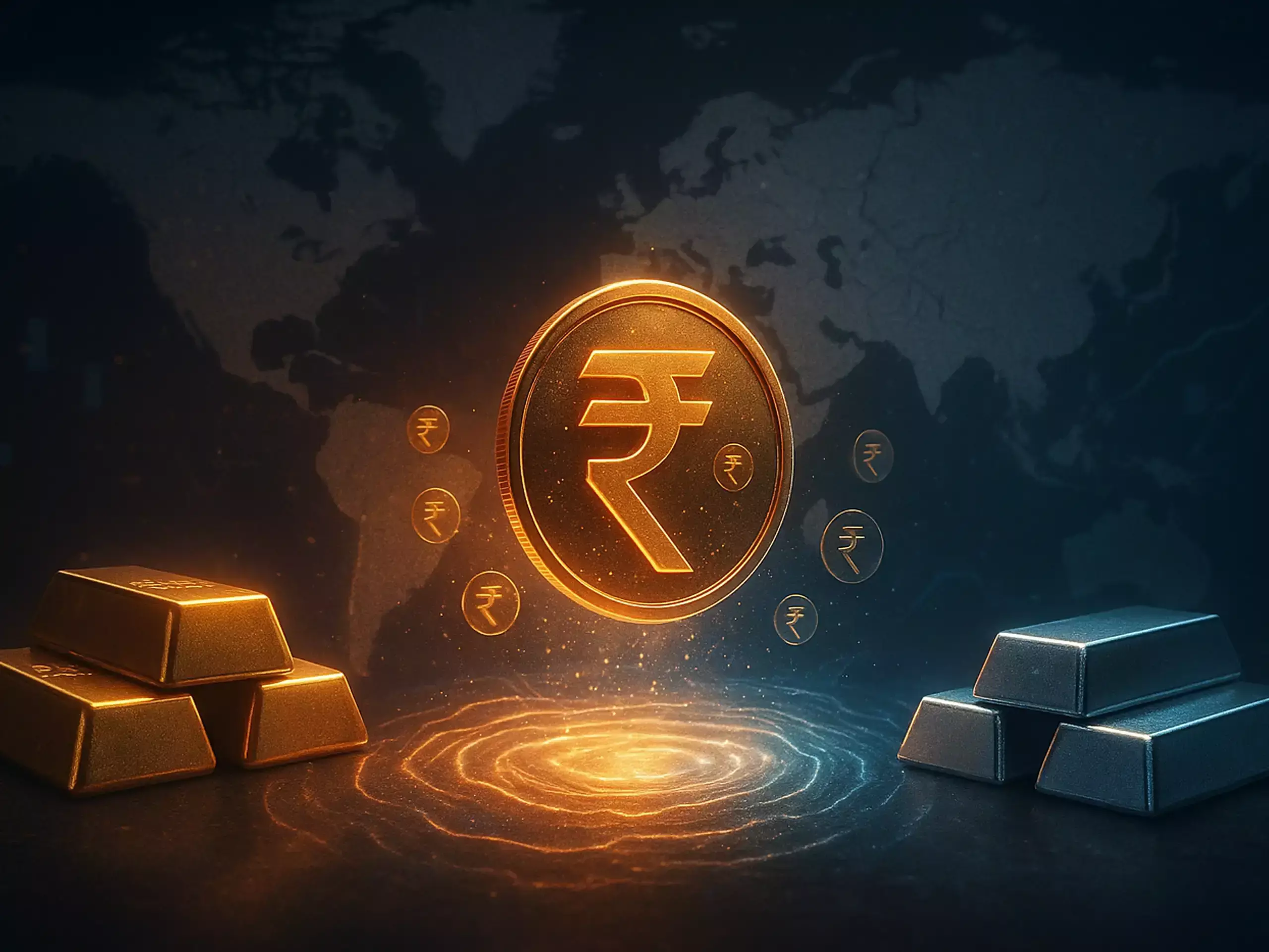 ഉപരോധം: രൂപ, സ്വര്‍ണം, വെള്ളി  വിപണികള്‍ എങ്ങോട്ട് ?